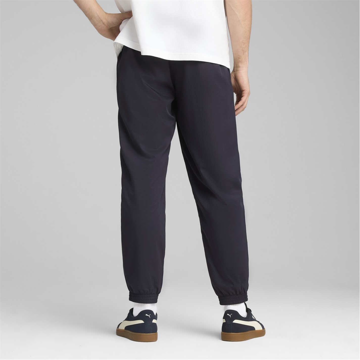 Tepláky Puma Puma Navy 9583721 Puma Ess Woven Pants Cl Jogger Mens - 4