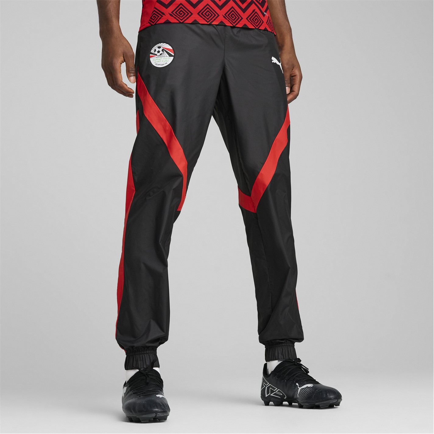 Tepláky Puma Puma Black 8140327 Puma Efa Prematch Woven Pant Jogger Mens - 3