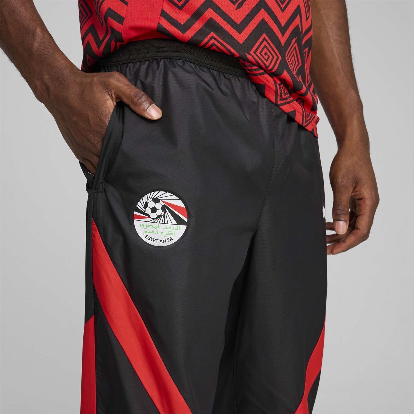 Tepláky Puma Puma Black 8140327 Puma Efa Prematch Woven Pant Jogger Mens - 5