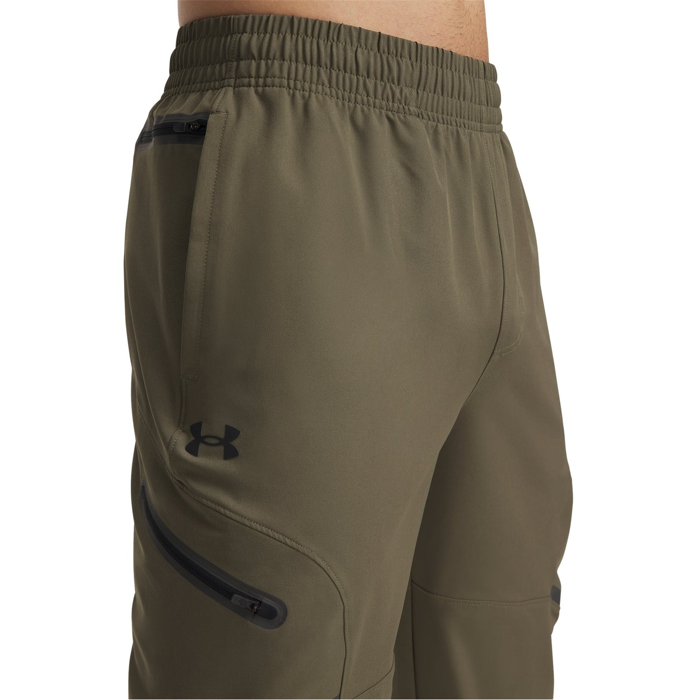 Tepláky Under Armour Green 1552928 Men's Unstop Cargo Closed Hem Woven Joggers - 3