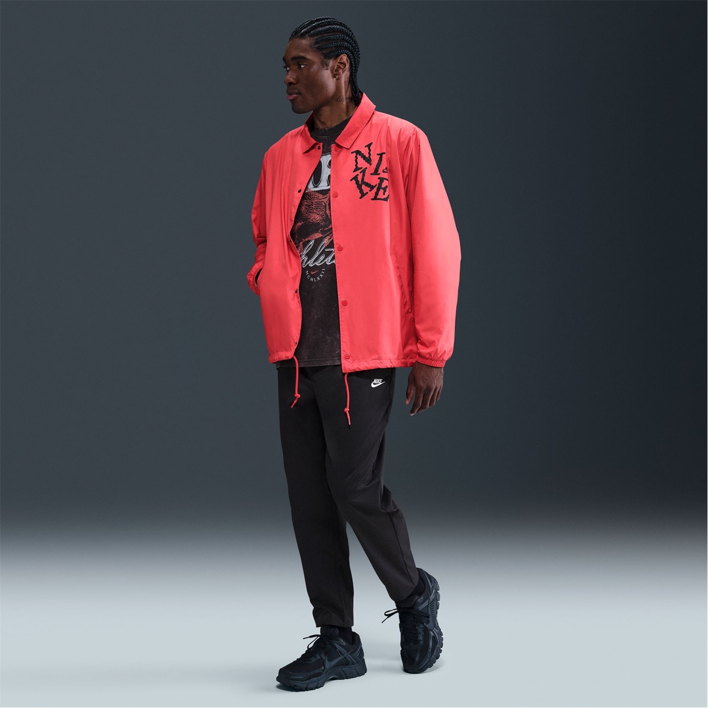 Tepláky Nike Black 101701 Nike Club Wvn Pants Sn00 - 7