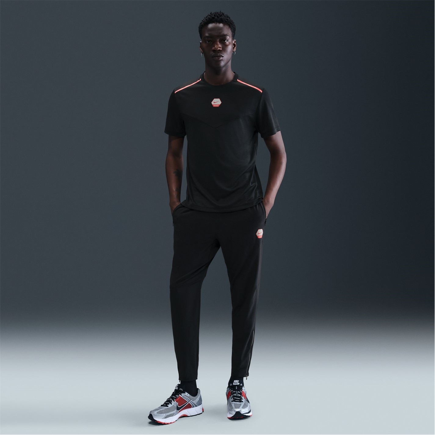 Tepláky Nike Grey 515476 City Run Jogging Bottoms Mens - 7