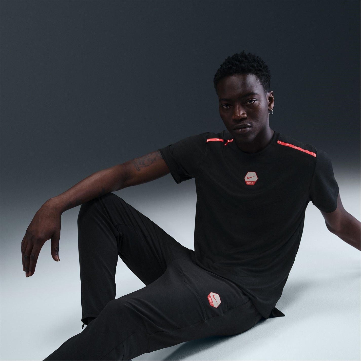 Tepláky Nike Grey 515476 City Run Jogging Bottoms Mens - 10