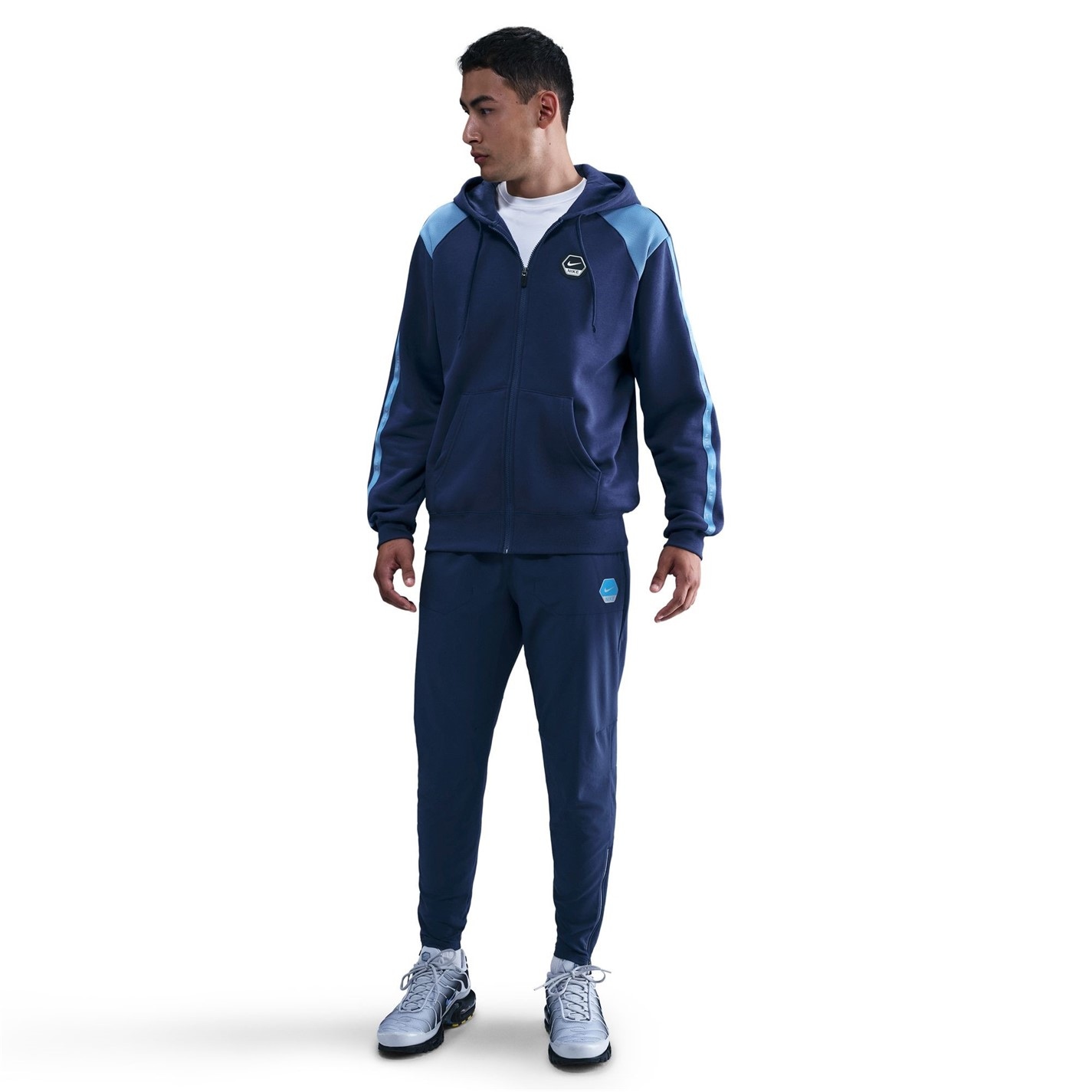 Tepláky Nike Blue Void 3344385 City Run Jogging Bottoms Mens - 3