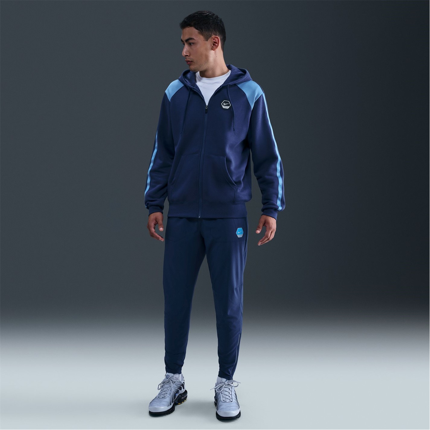 Tepláky Nike Blue Void 3344385 City Run Jogging Bottoms Mens - 7