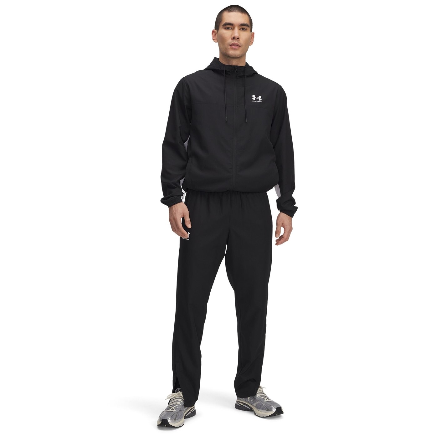 Tepláky Under Armour Mod Grey 5038556 Rival Woven Tracksuit Bottoms Mens - 3