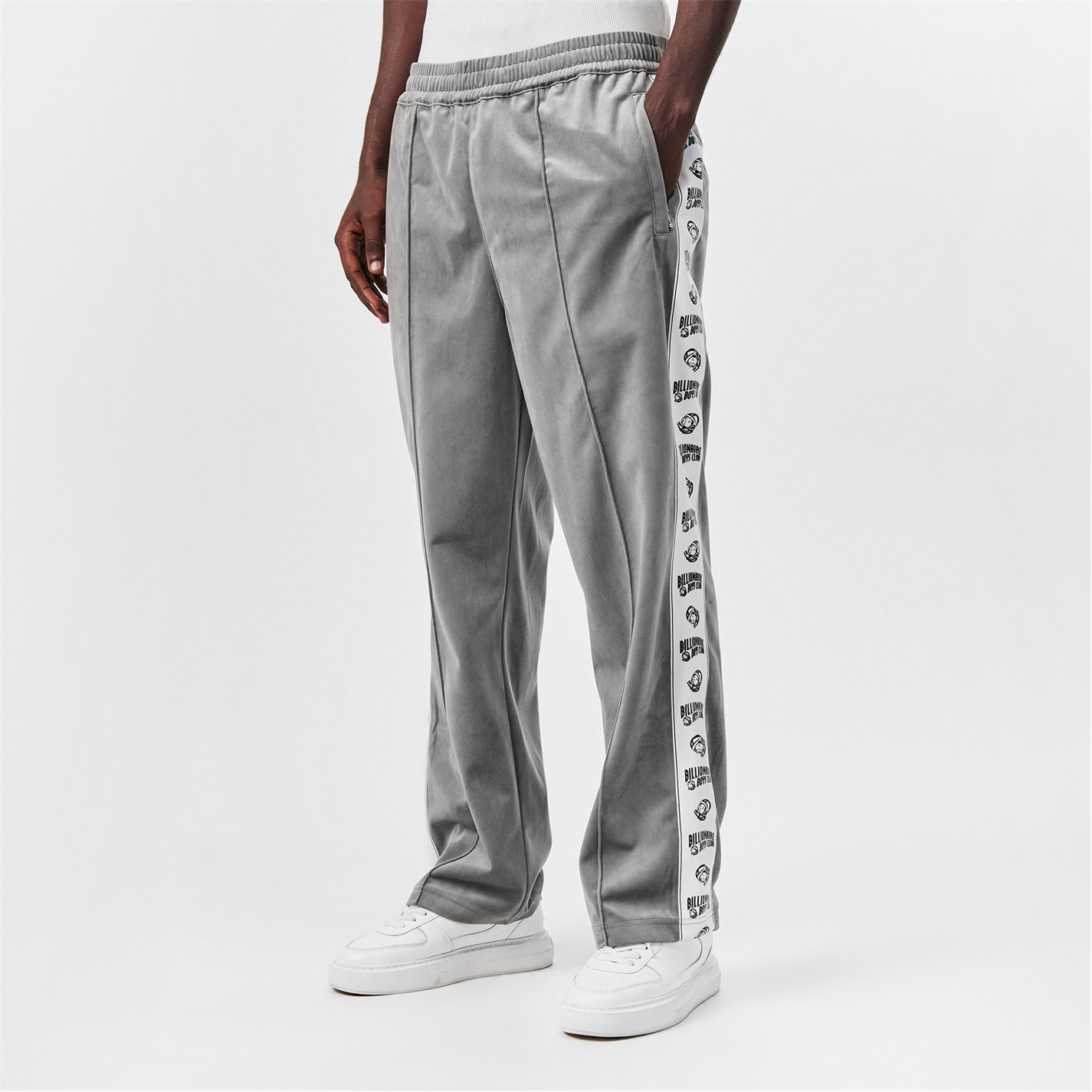 Tepláky BILLIONAIRE BOYS CLUB Charcoal 6292709 Men's Small Arch Open Hem Woven Tracksuit Joggers - 3