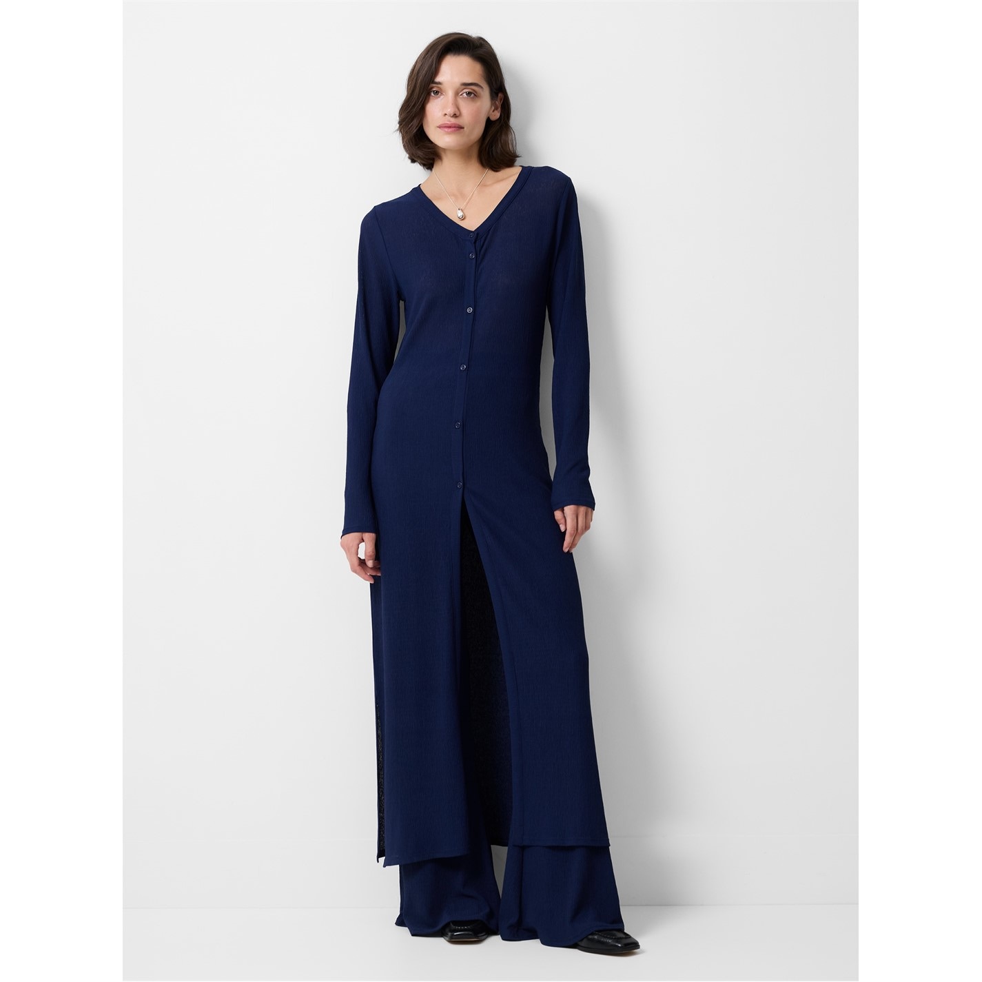 French Connection Blue 7883310 Women's FC Meera Cardigan - 1