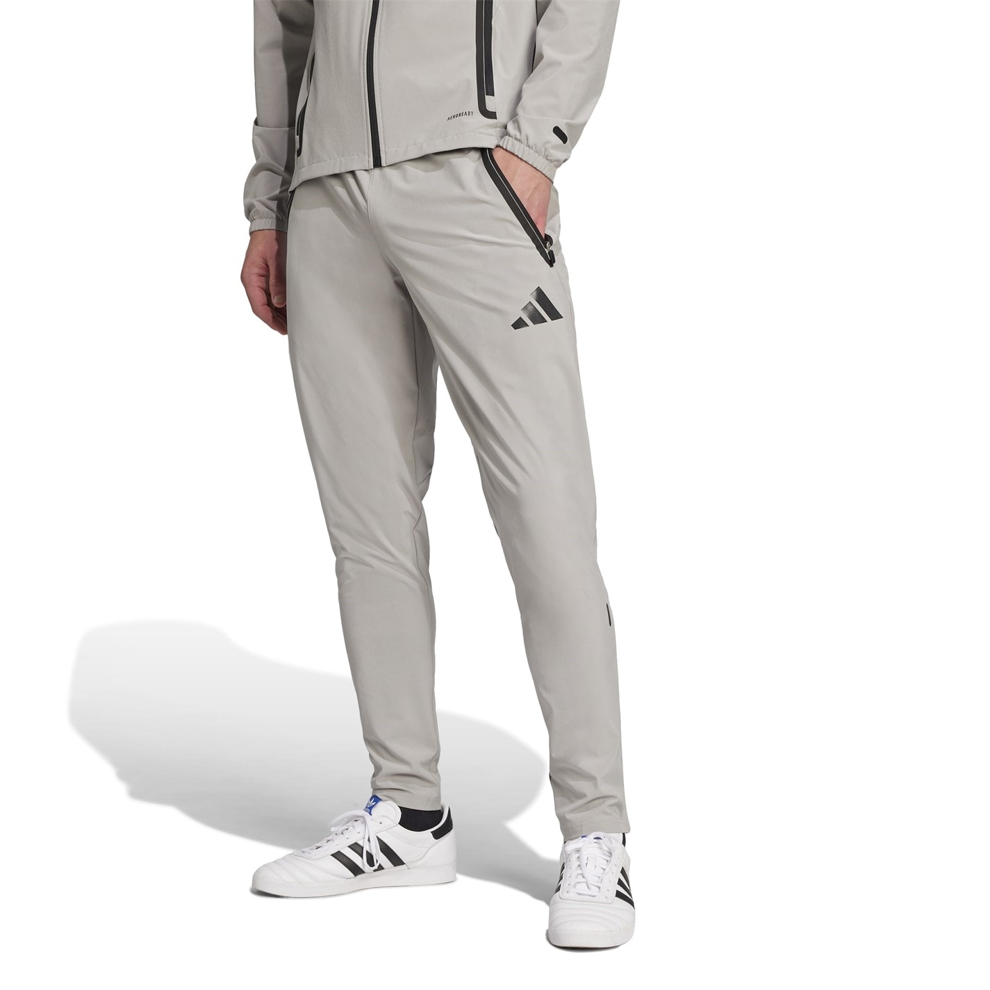 Tepláky adidas Grey 4263977 Tiro 25 Competition Vis Tech Travel Pants - 2