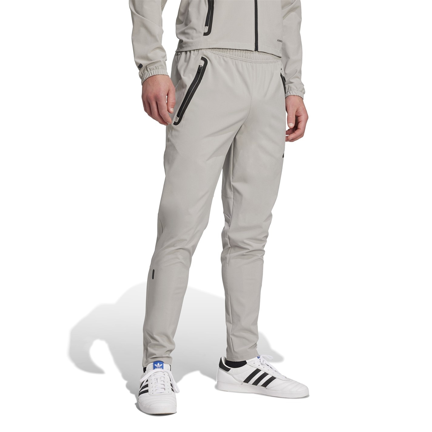 Tepláky adidas Grey 4263977 Tiro 25 Competition Vis Tech Travel Pants - 4