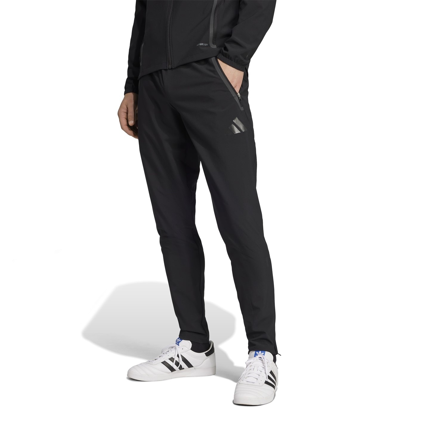 Tepláky adidas Black 2959069 Tiro 25 Competition Vis Tech Travel Pants - 2