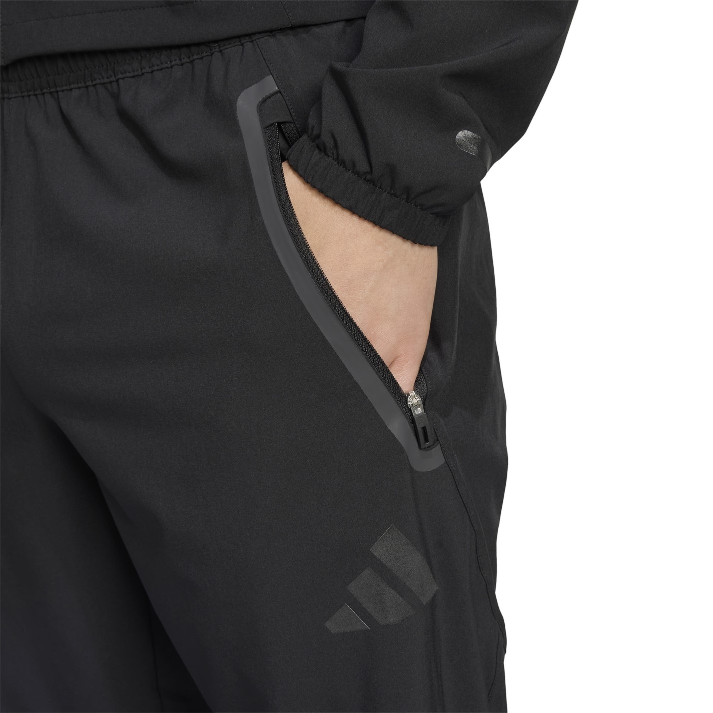 Tepláky adidas Black 2959069 Tiro 25 Competition Vis Tech Travel Pants - 6