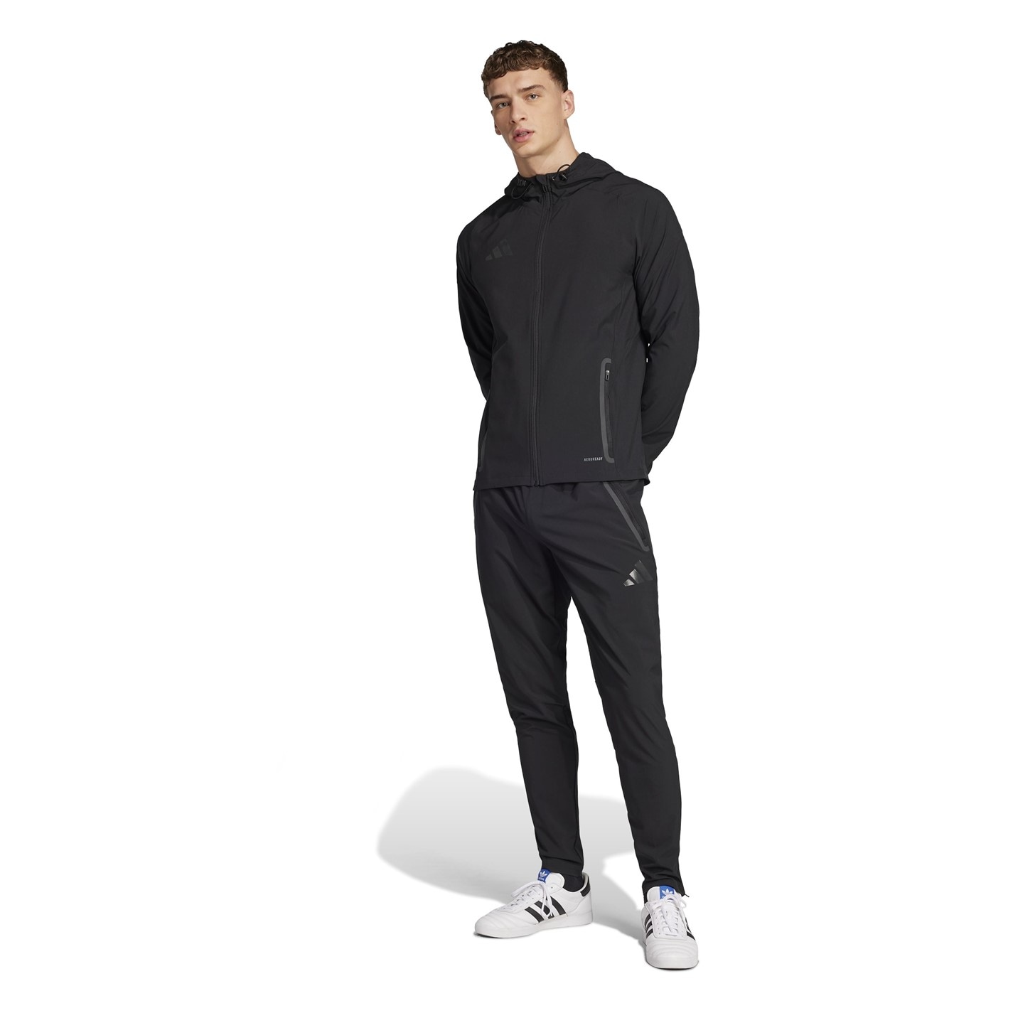 Tepláky adidas Black 2959069 Tiro 25 Competition Vis Tech Travel Pants - 7