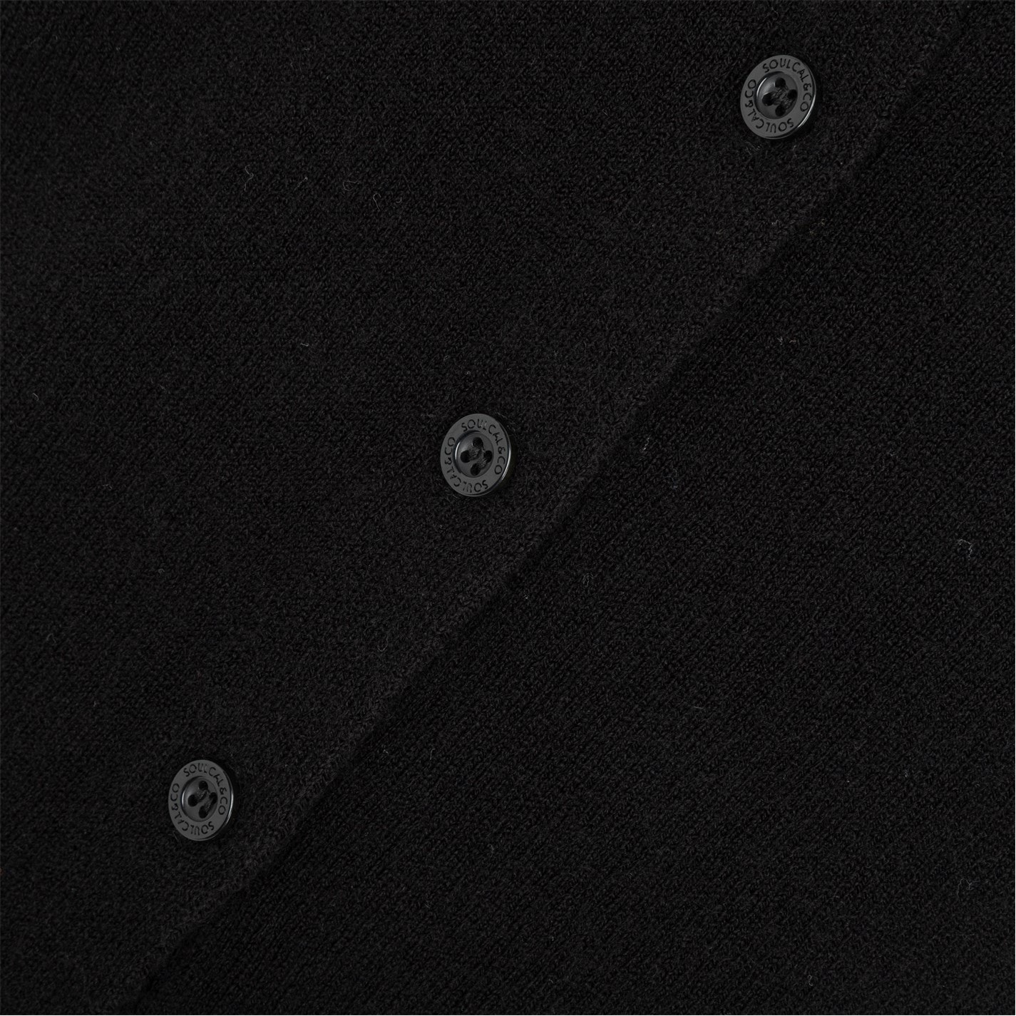 Šaty SoulCal Black 7646367 Cal Women Button Down Cardigan - 4