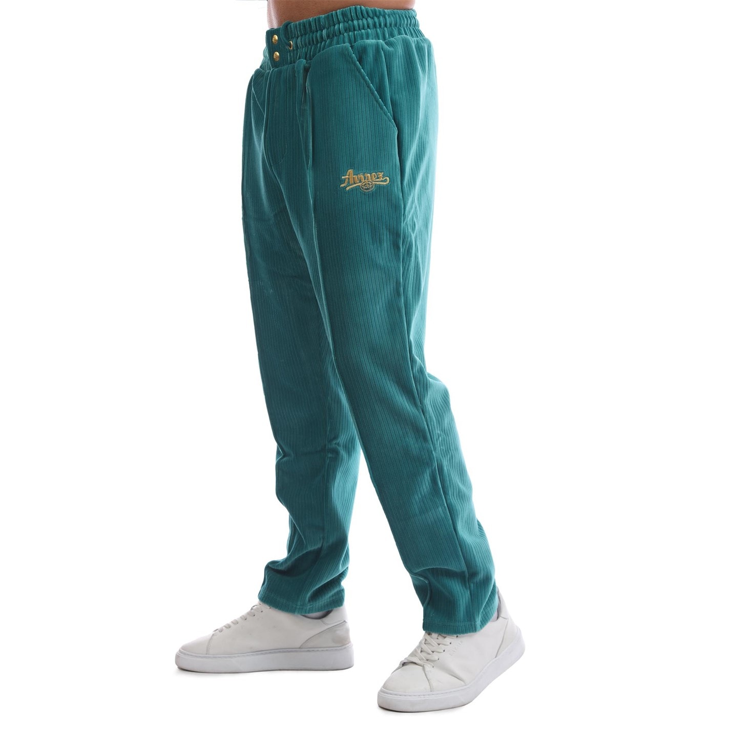 Tepláky Avirex Green 967603 Men's Cypress Open Hem Tracksuit Joggers - 2