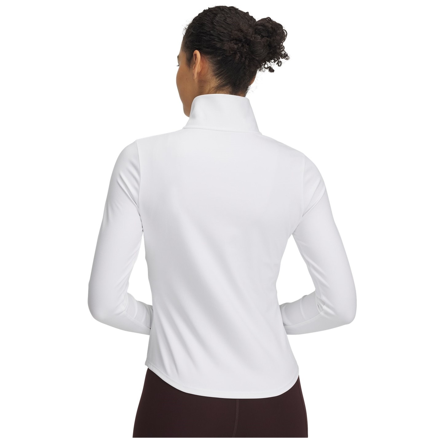 Bunda Under Armour White 3748458 Women's Motion 2 Zipped Performance Tracksuit Top - 2