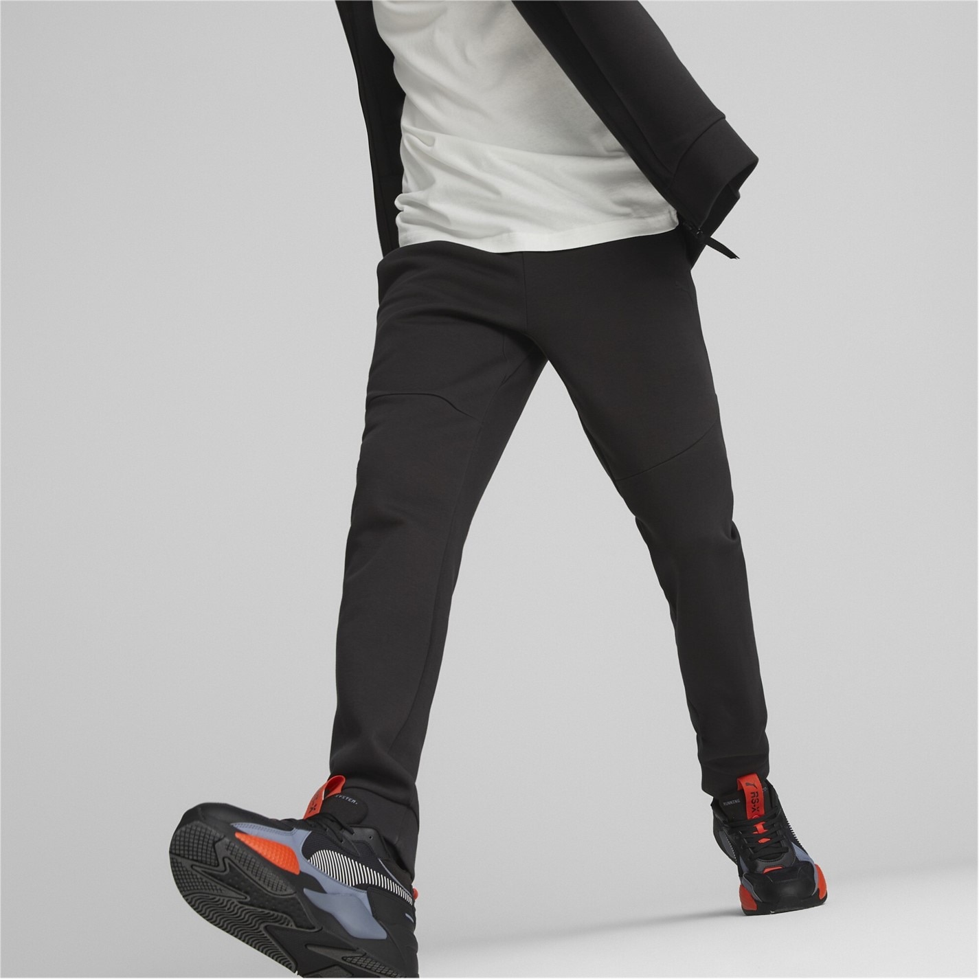 Tepláky Puma Puma Black 8841750 Men's Pumatech Open Hem Poly Jogger - 2
