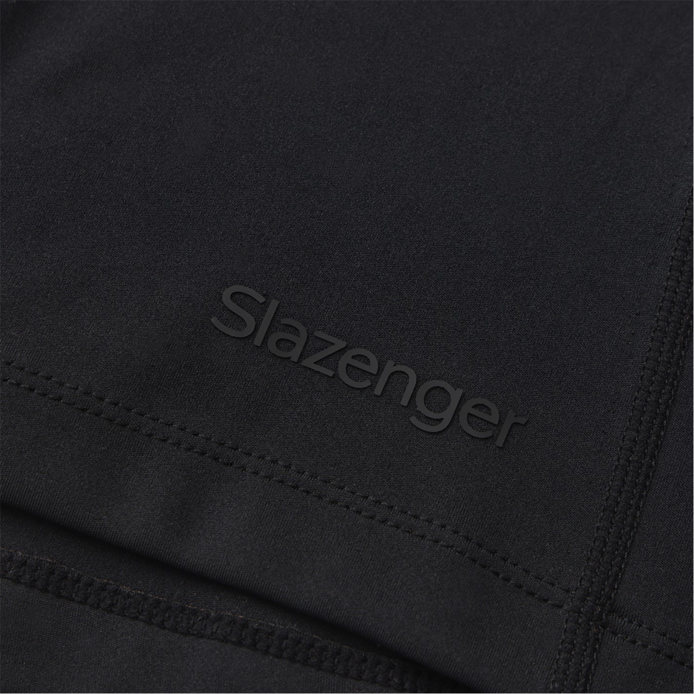 Bunda Slazenger Black 5283161 Women's Slim Fit Zip Collar Performance Tracksuit Top - 5