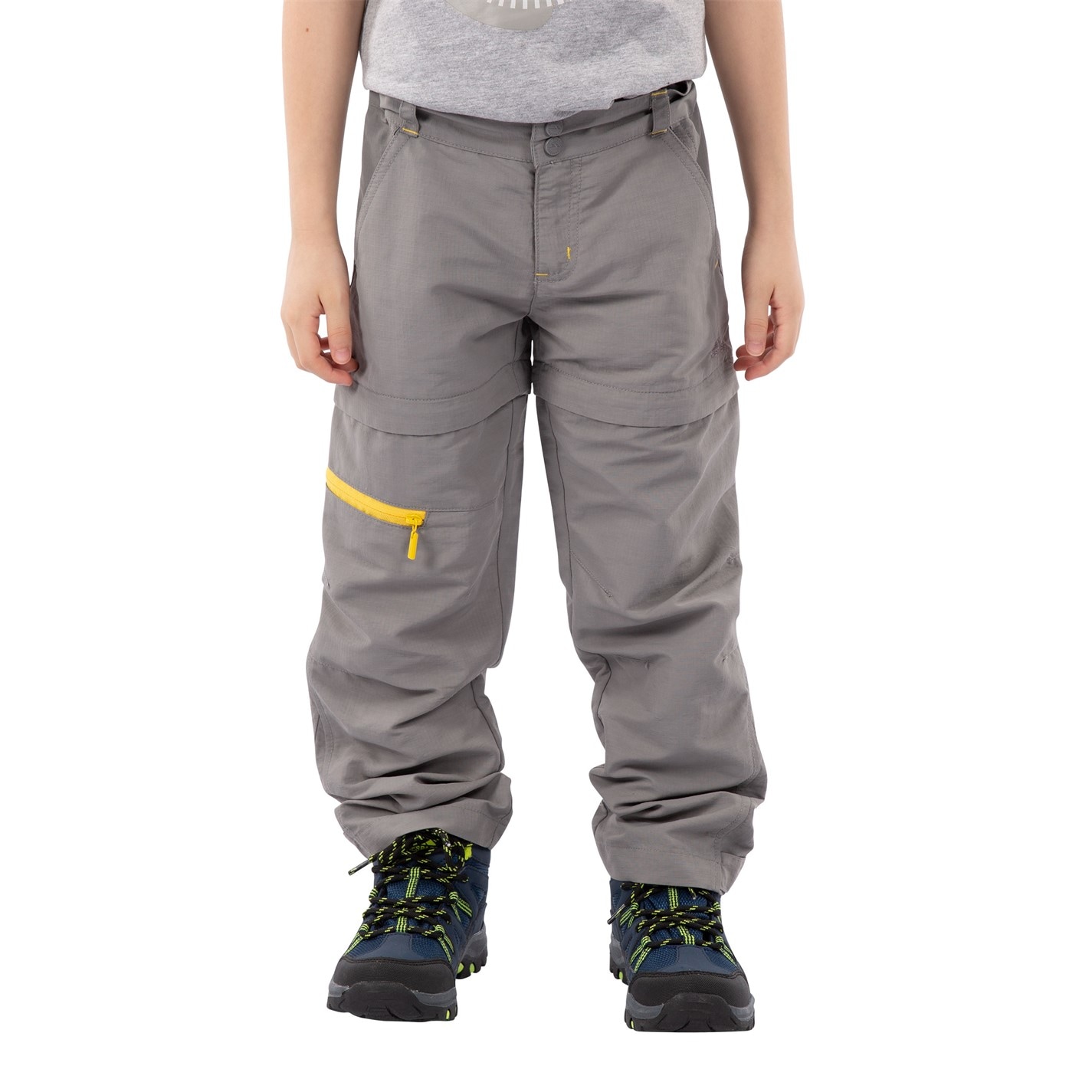 Trespass Storm Grey 8719018 Unisex Kids' Defence Walking Trousers - 3