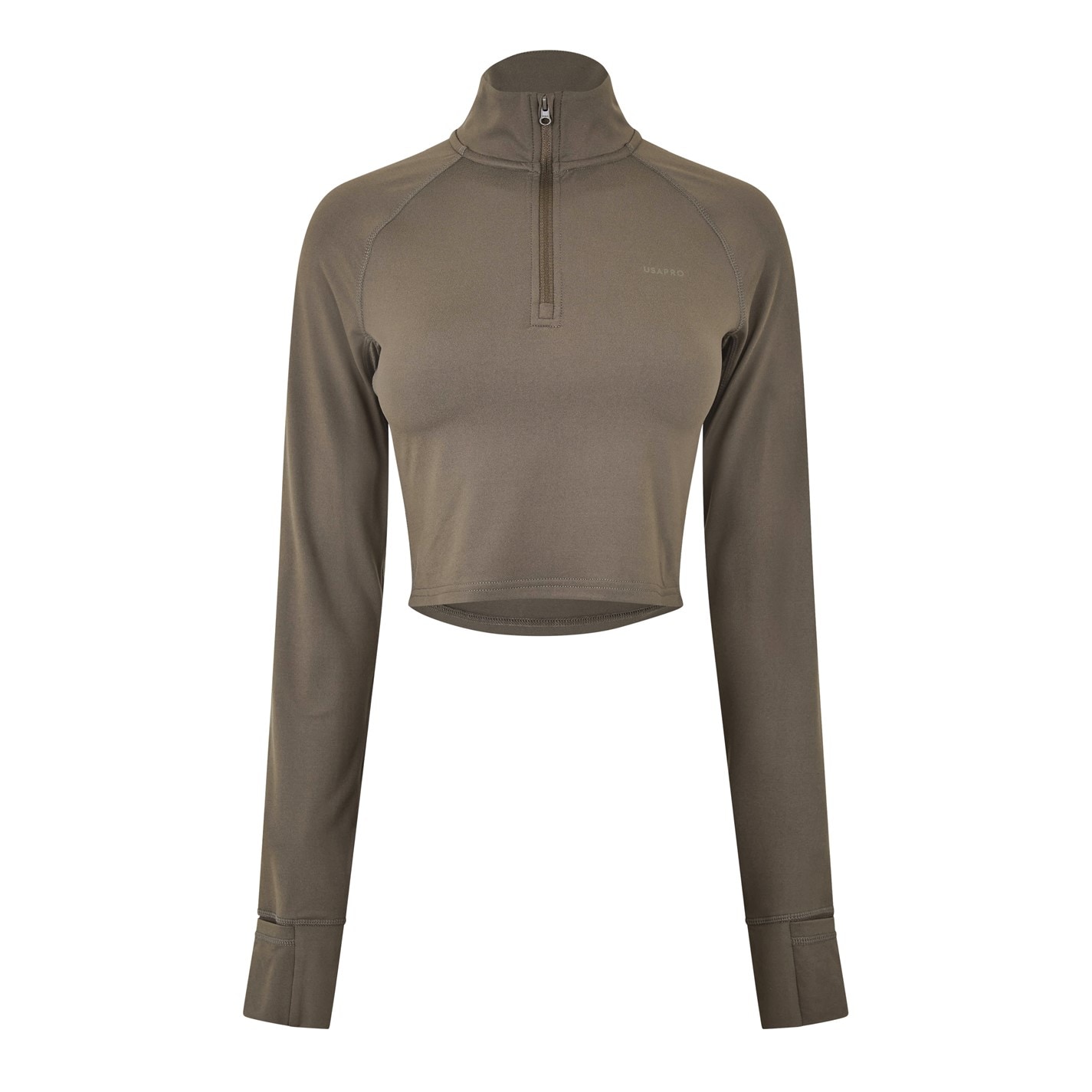 Bunda USA Pro Warm Ash 2944602 Training 1/4 Zip Jacket Womens - 5