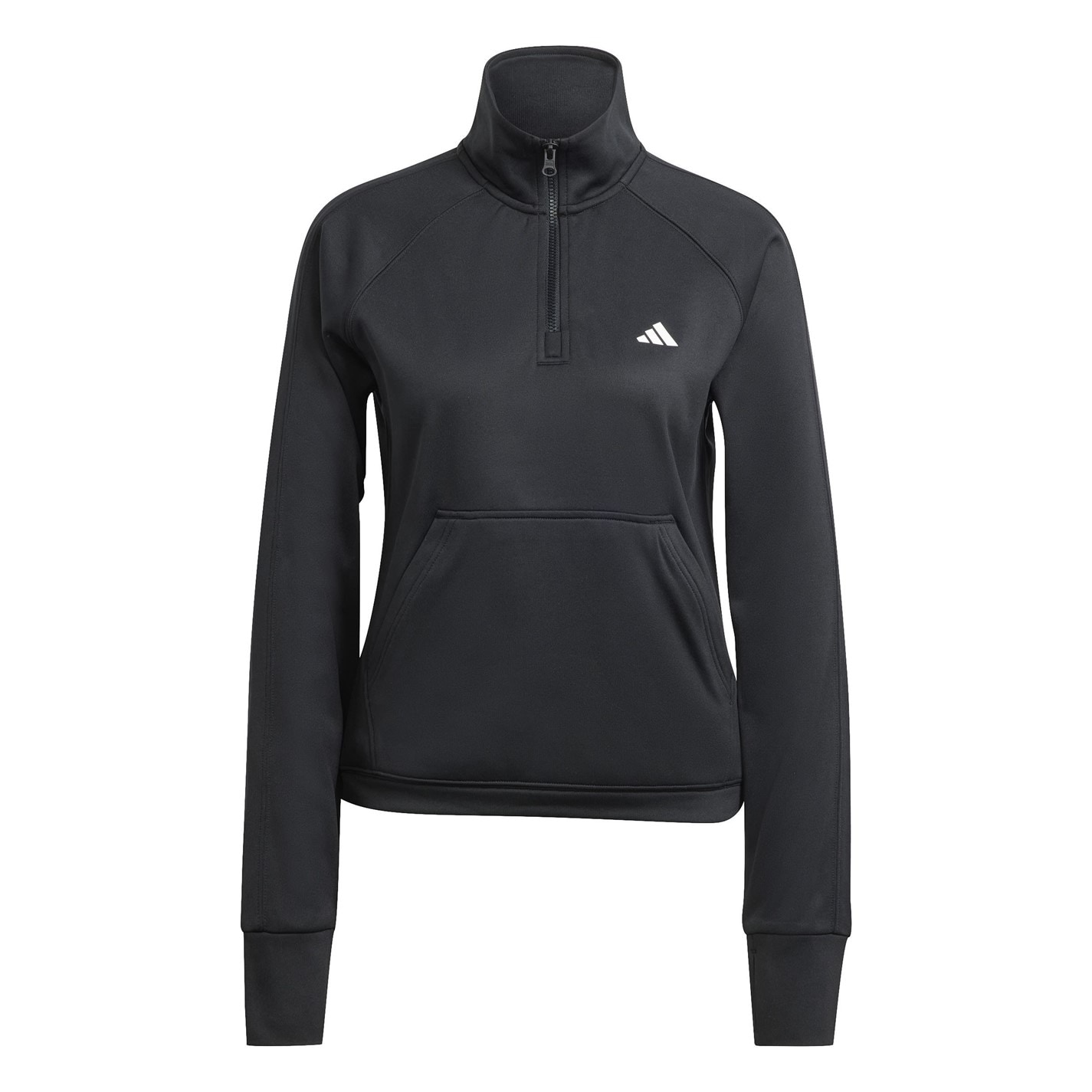 Bunda adidas Black 2528232 Quarter Zip Tracksuit Top Womens - 1