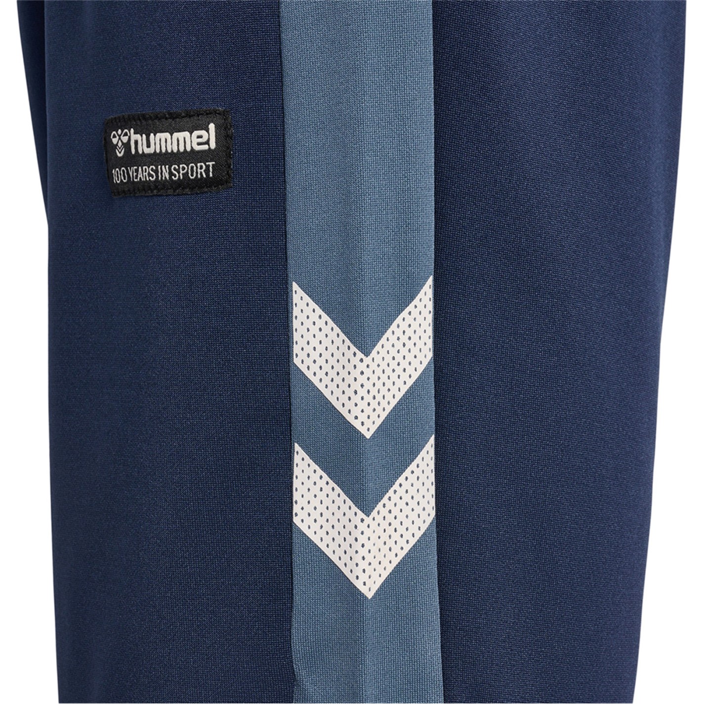 Dětské tepláky Hummel Black 6981255 Kids' Open Hem Poly Tracksuit Joggers - 4