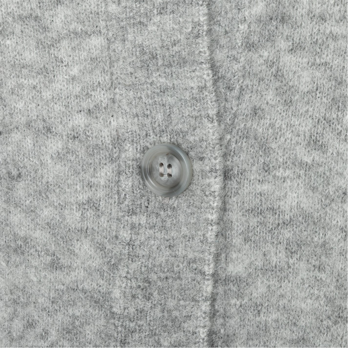 Miso Grey 7542986 Knit V neck Button Cardigan Women - 4