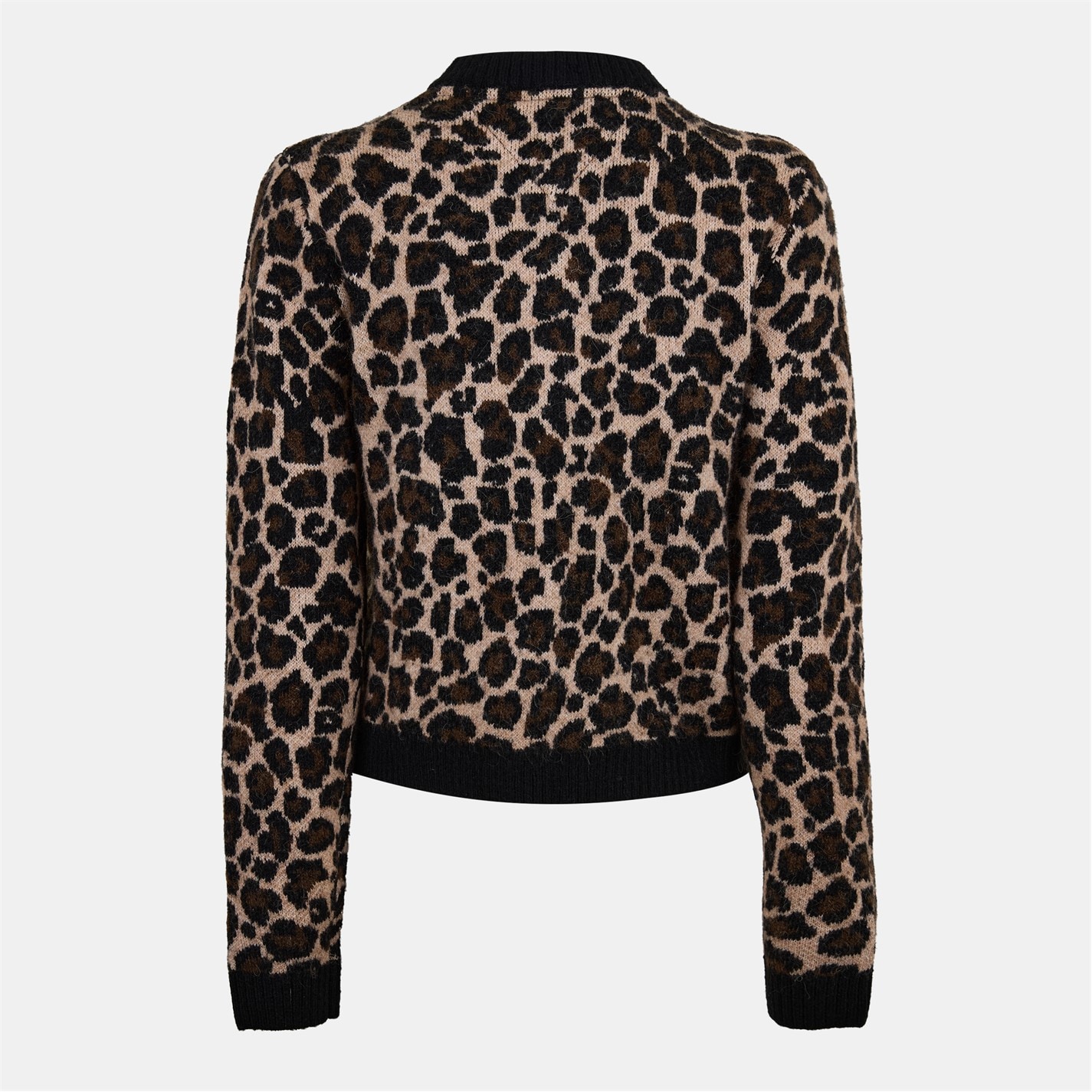 Šaty Tommy Jeans Leopard Aop 8875222 Women's Leopard Cardigan - 2