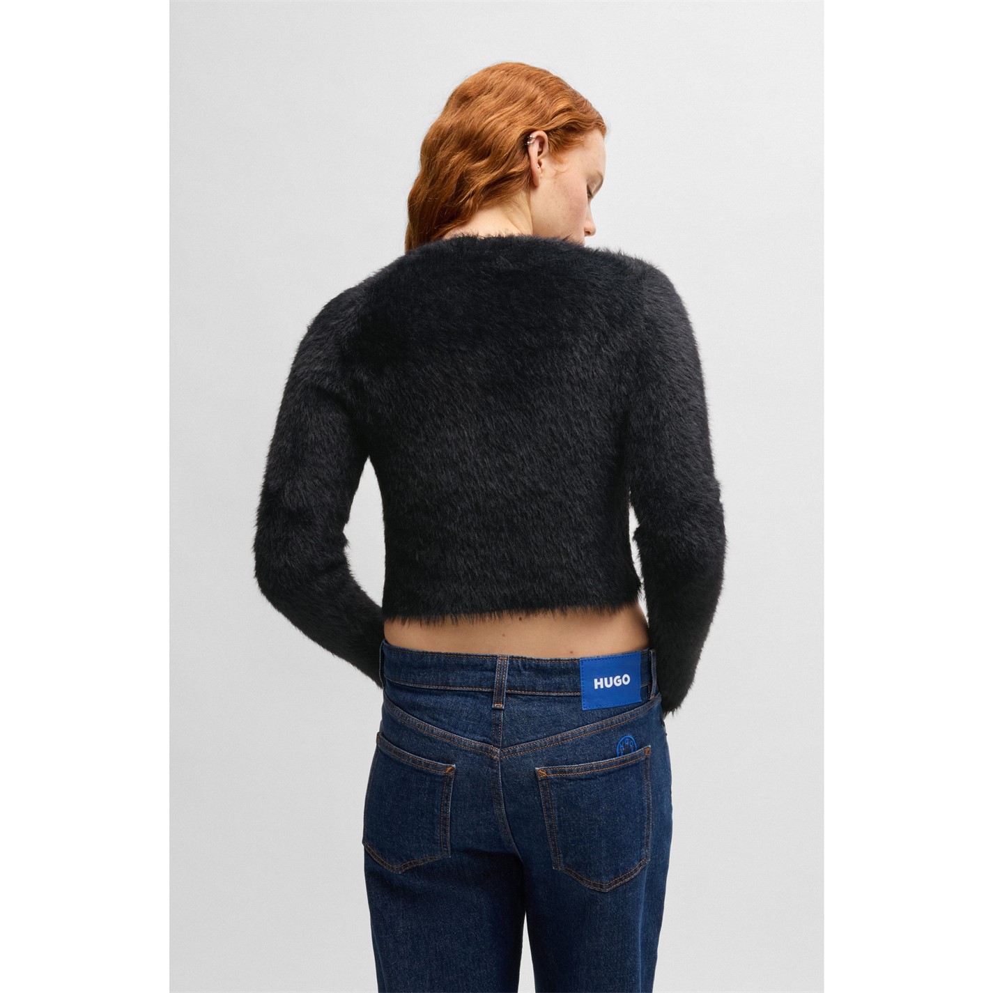 Hugo Black 8017146 Women's Suvano Knitted Cardigan - 3