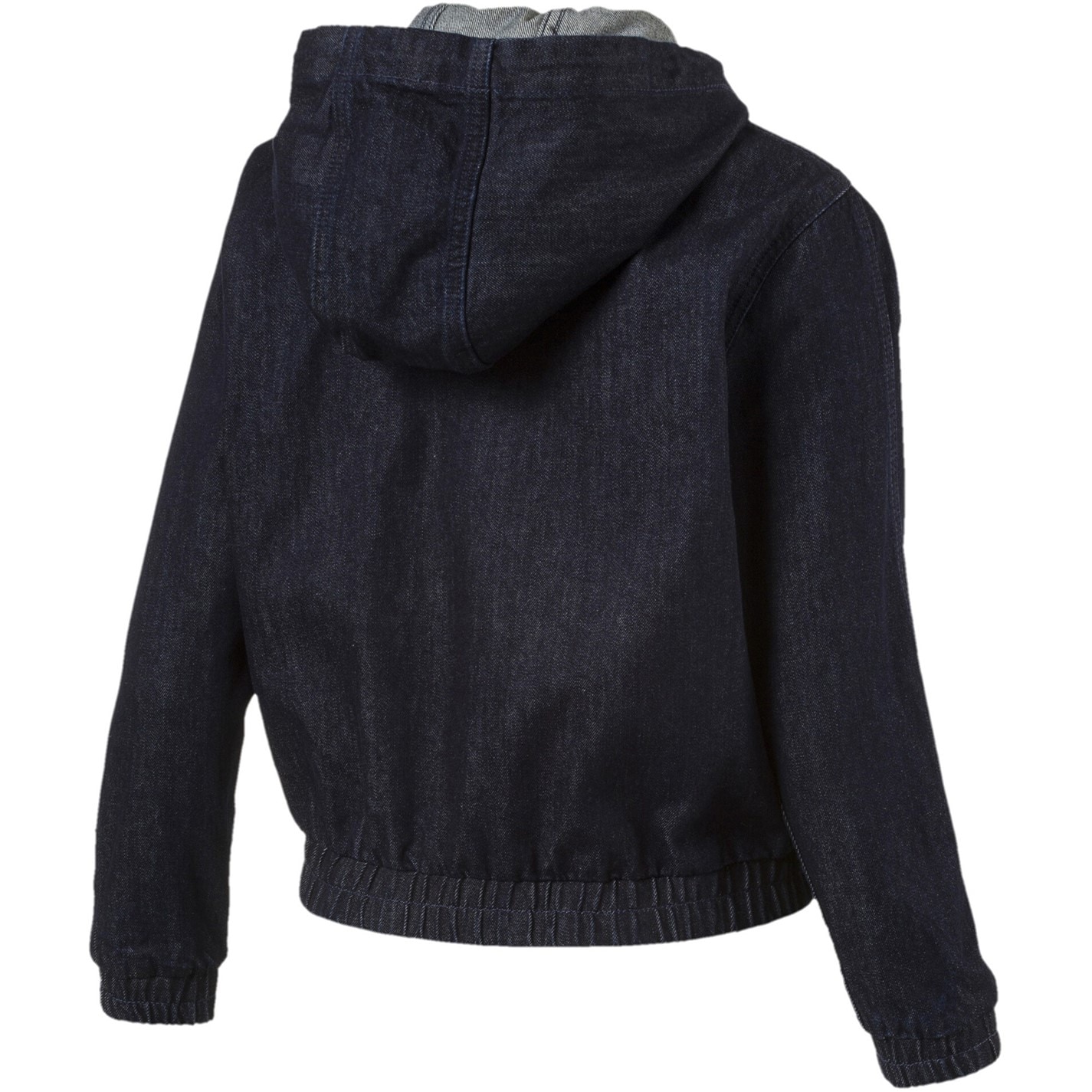 Bunda Puma Black 5420575 (8) Denim T7 Track Jacket Womens - 2