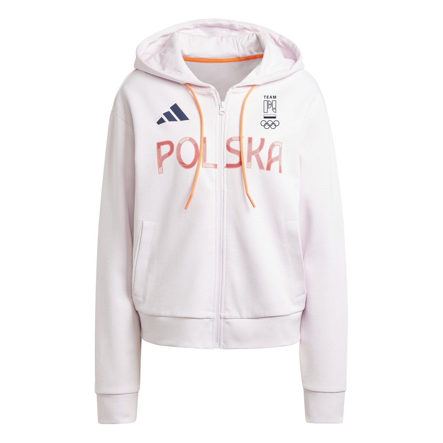 Bunda adidas Almost Pink 2995844 Women's Full Zip Performance Tracksuit Top - 1