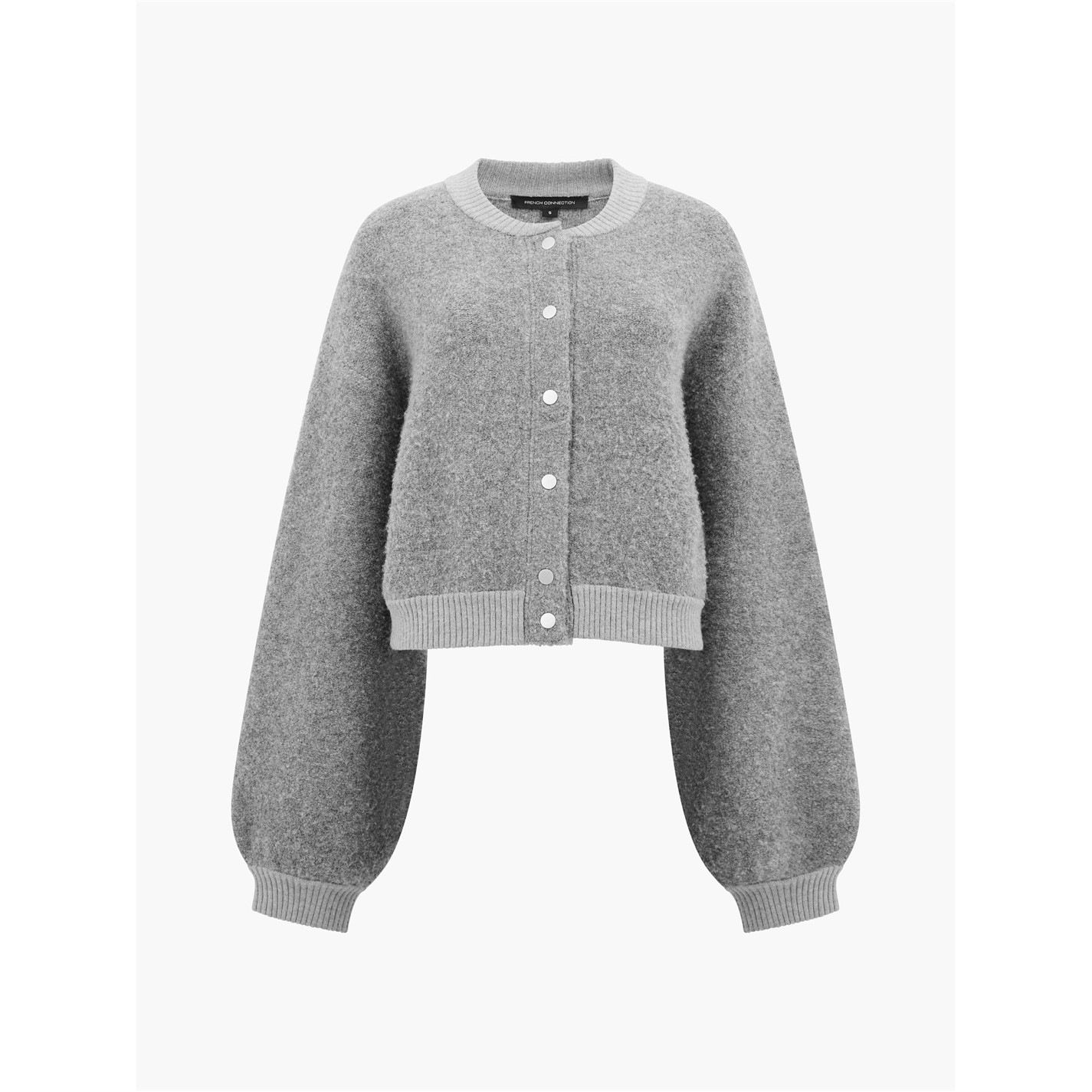 French Connection Dove Grey 141261 Women's Melissa Knitted Cardigan - 5