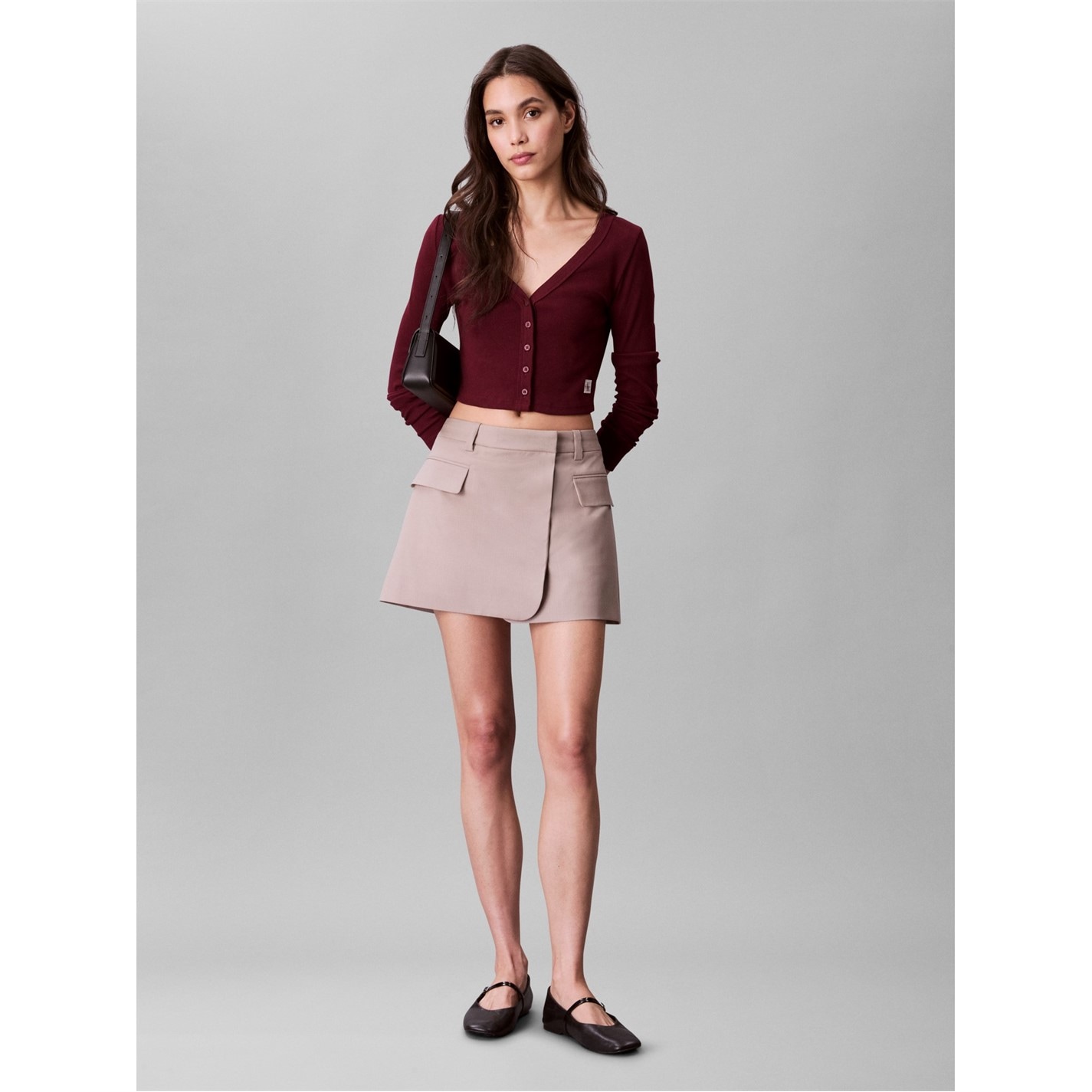 Calvin Klein Jeans Deep Rouge 1188909 Women's CKJ Cardigan - 2
