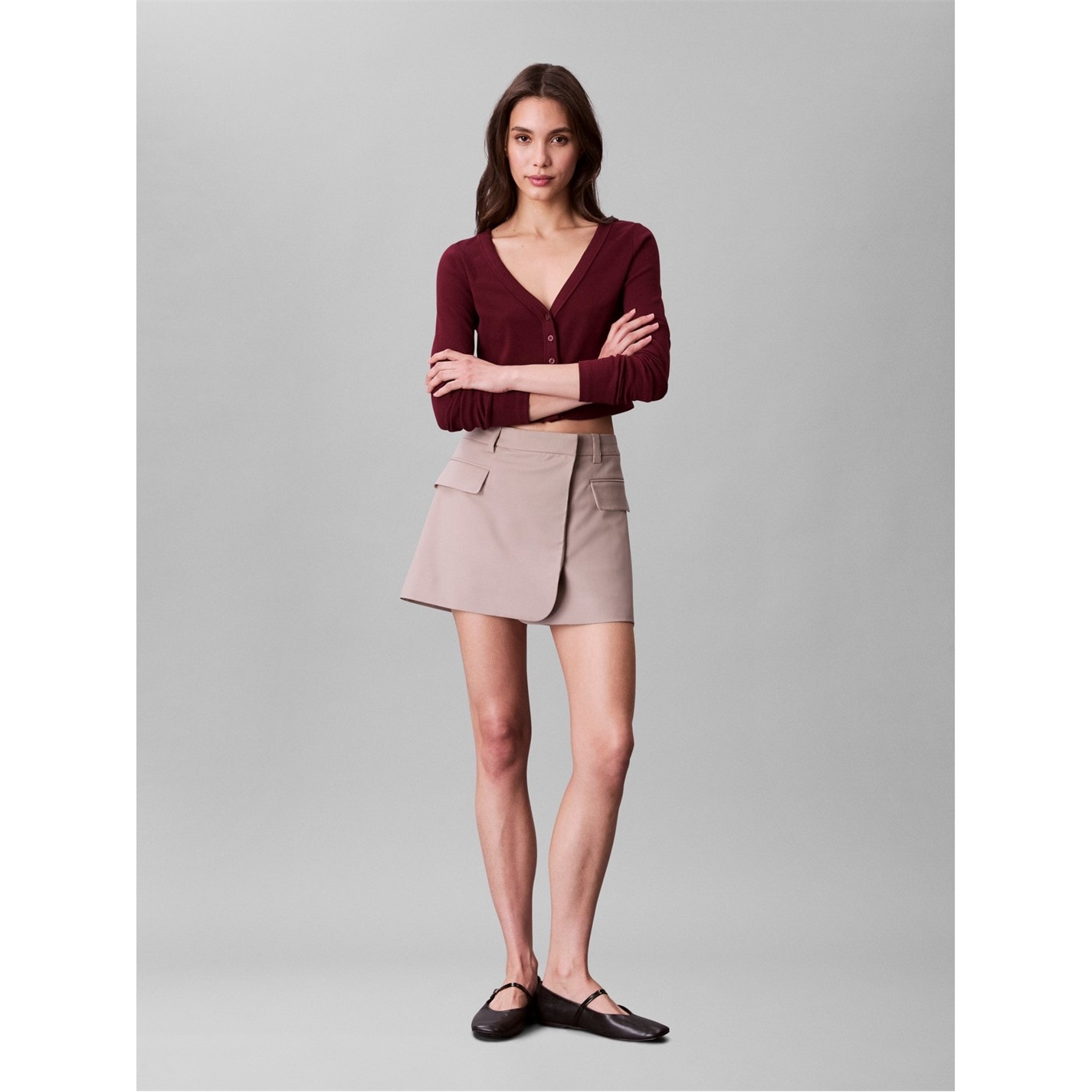 Calvin Klein Jeans Deep Rouge 1188909 Women's CKJ Cardigan - 4