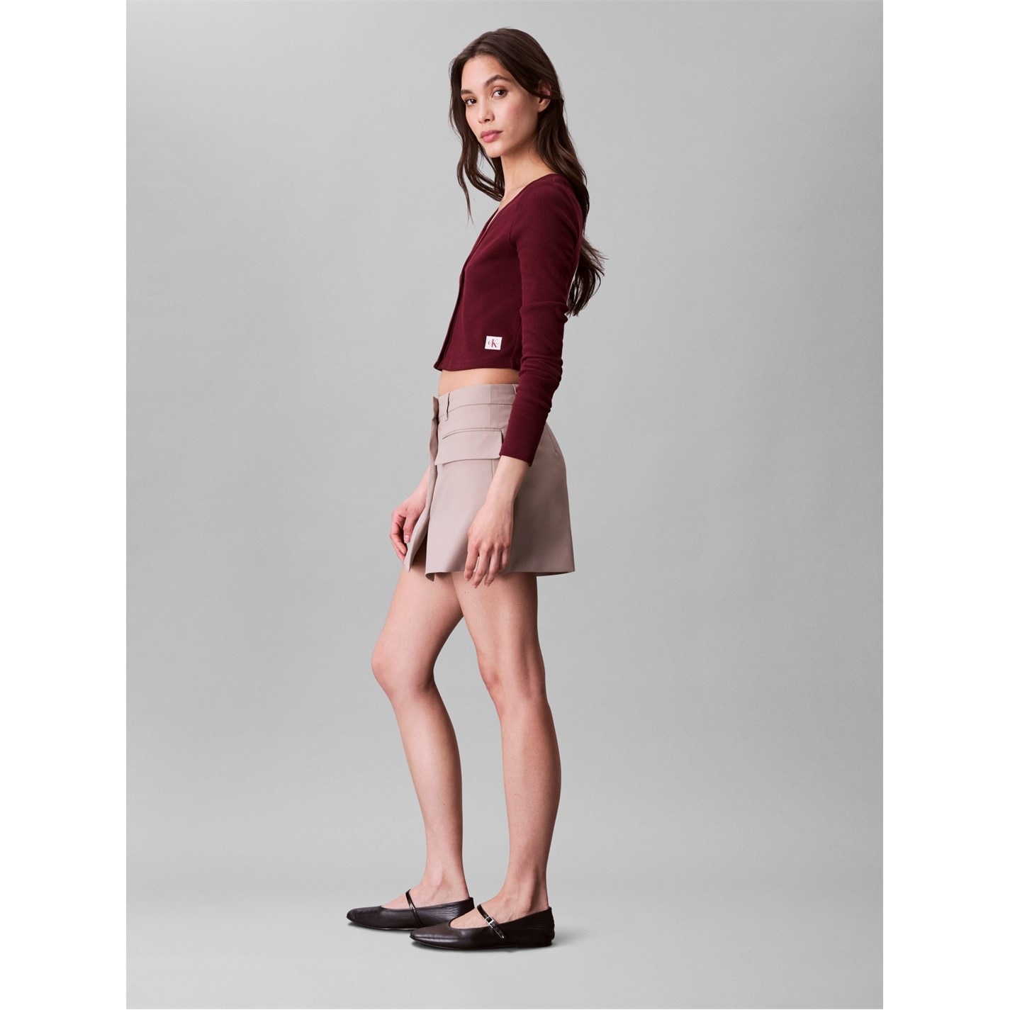 Calvin Klein Jeans Deep Rouge 1188909 Women's CKJ Cardigan - 5