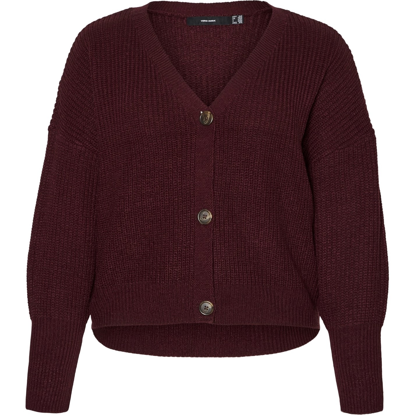 Šaty Vero Moda Winetasting 9499164 Women's Plus Size Cardigan - 5