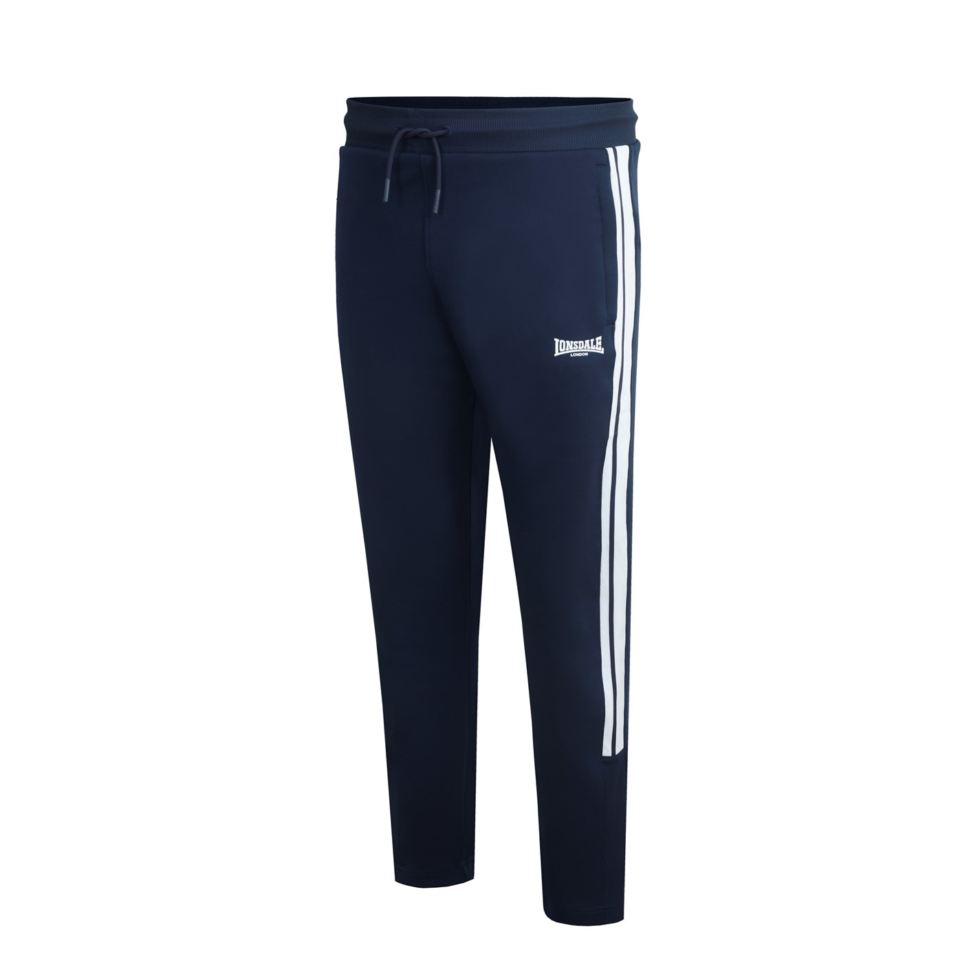Tepláky Lonsdale Navy 573794 2 Stripe Tapered Pant Mens - 3