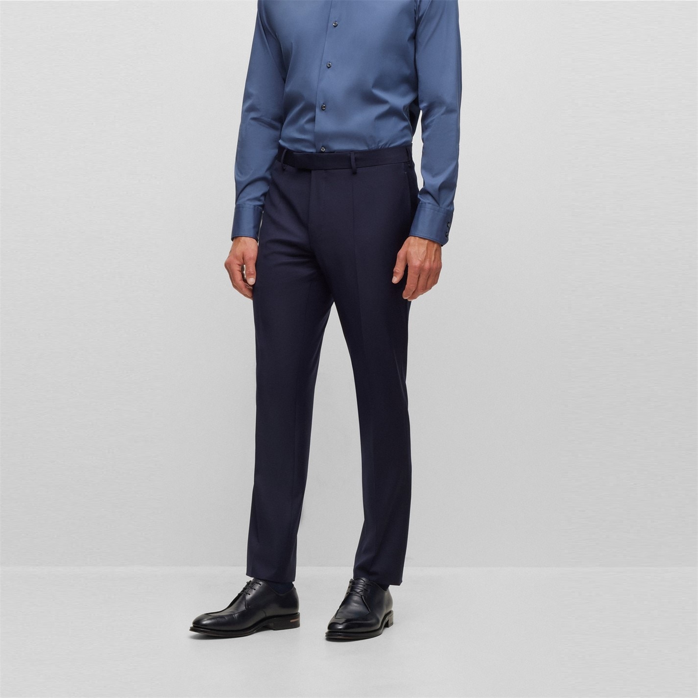 Kalhoty Boss Navy 5713721 Men's T Straight Trousers - 1