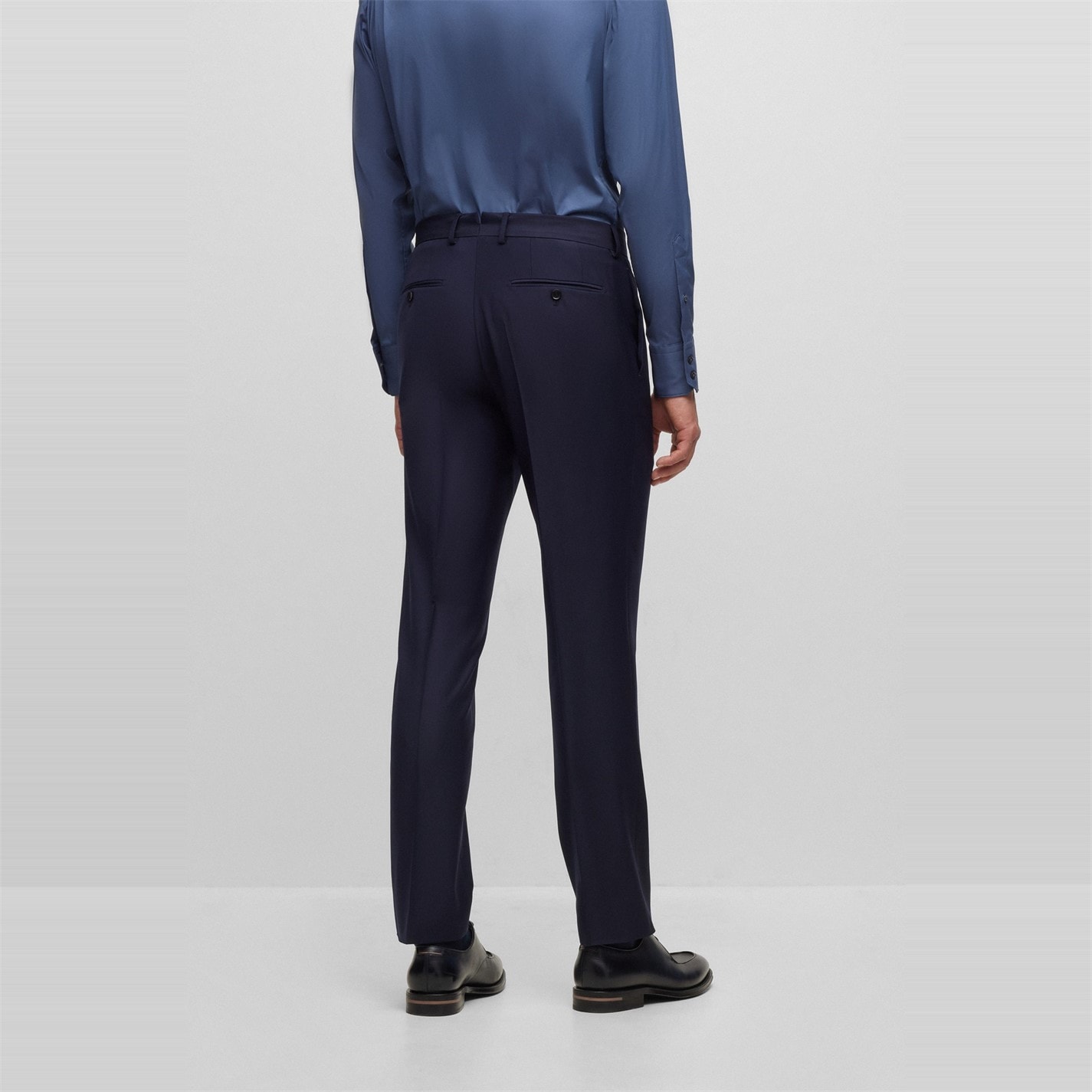 Kalhoty Boss Navy 5713721 Men's T Straight Trousers - 2