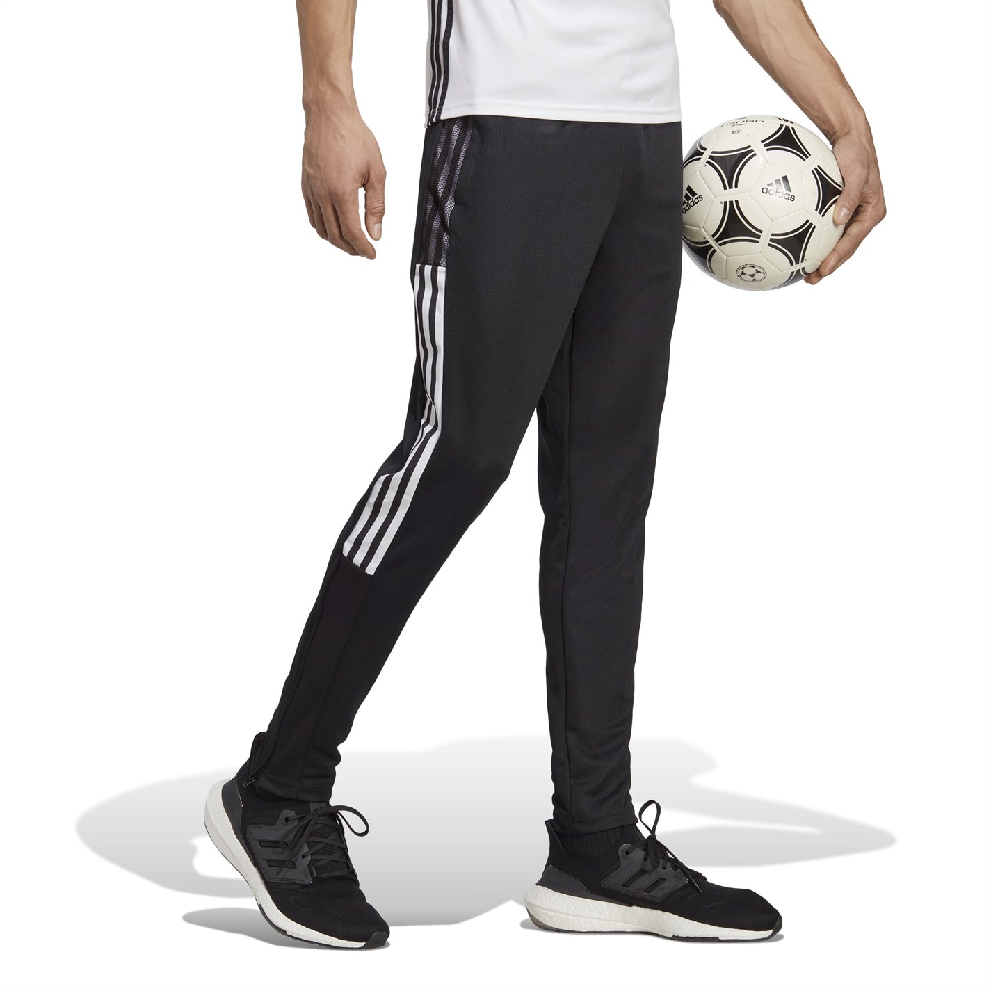 Tepláky adidas Black 264977 Trio 21 Tracksuit Bottoms Mens - 6