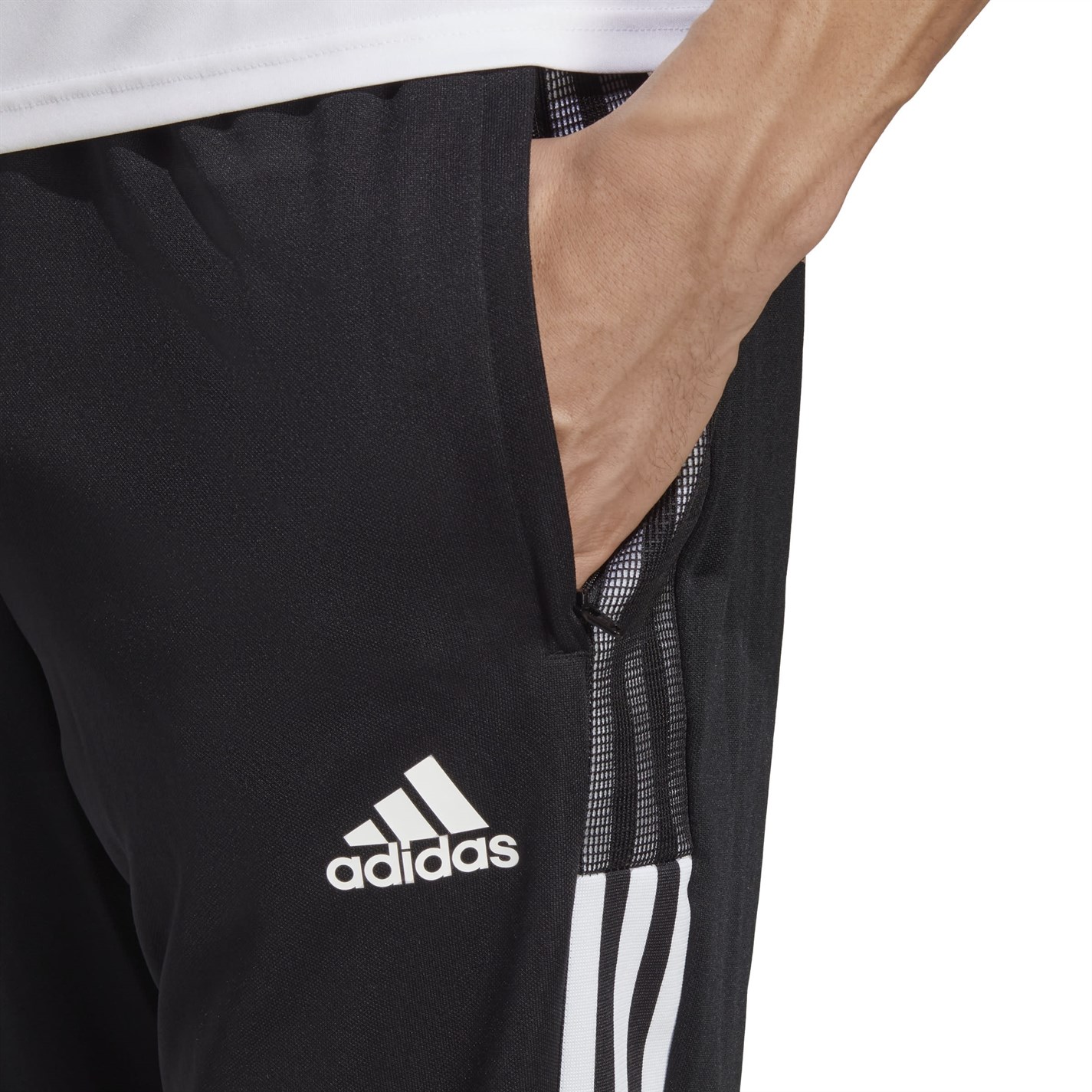 Tepláky adidas Black 264977 Trio 21 Tracksuit Bottoms Mens - 7