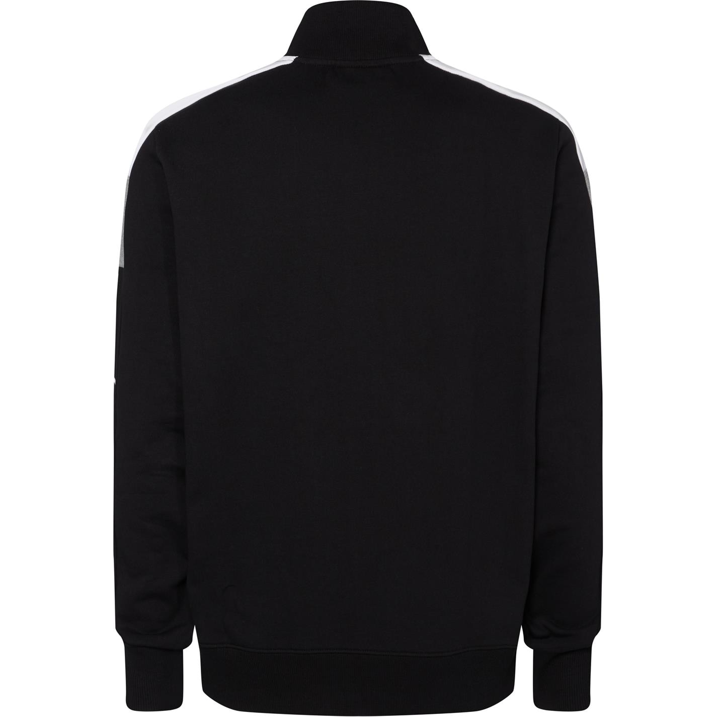 Mikina Calvin Klein Calvin Black 8693135 Athleisure Logo Full Zip Jacket - 2