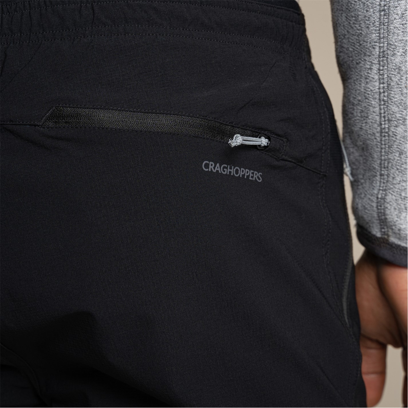 Kalhoty Craghoppers Black 4879994 Men's Fleet Straight Leg Trousers - 5