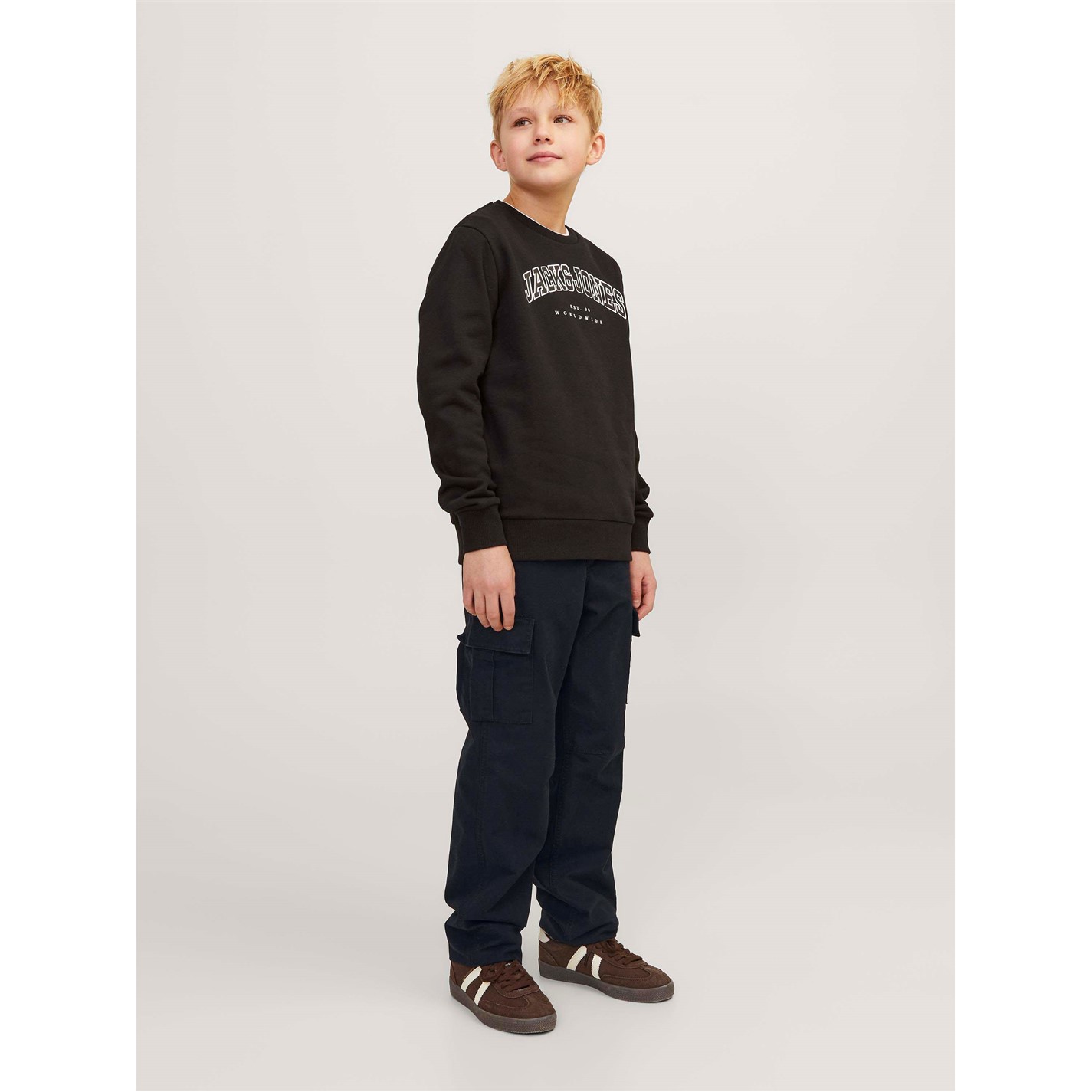 Jack and Jones Black 582158 Jack Kane Barkley Ca Jn63 - 3