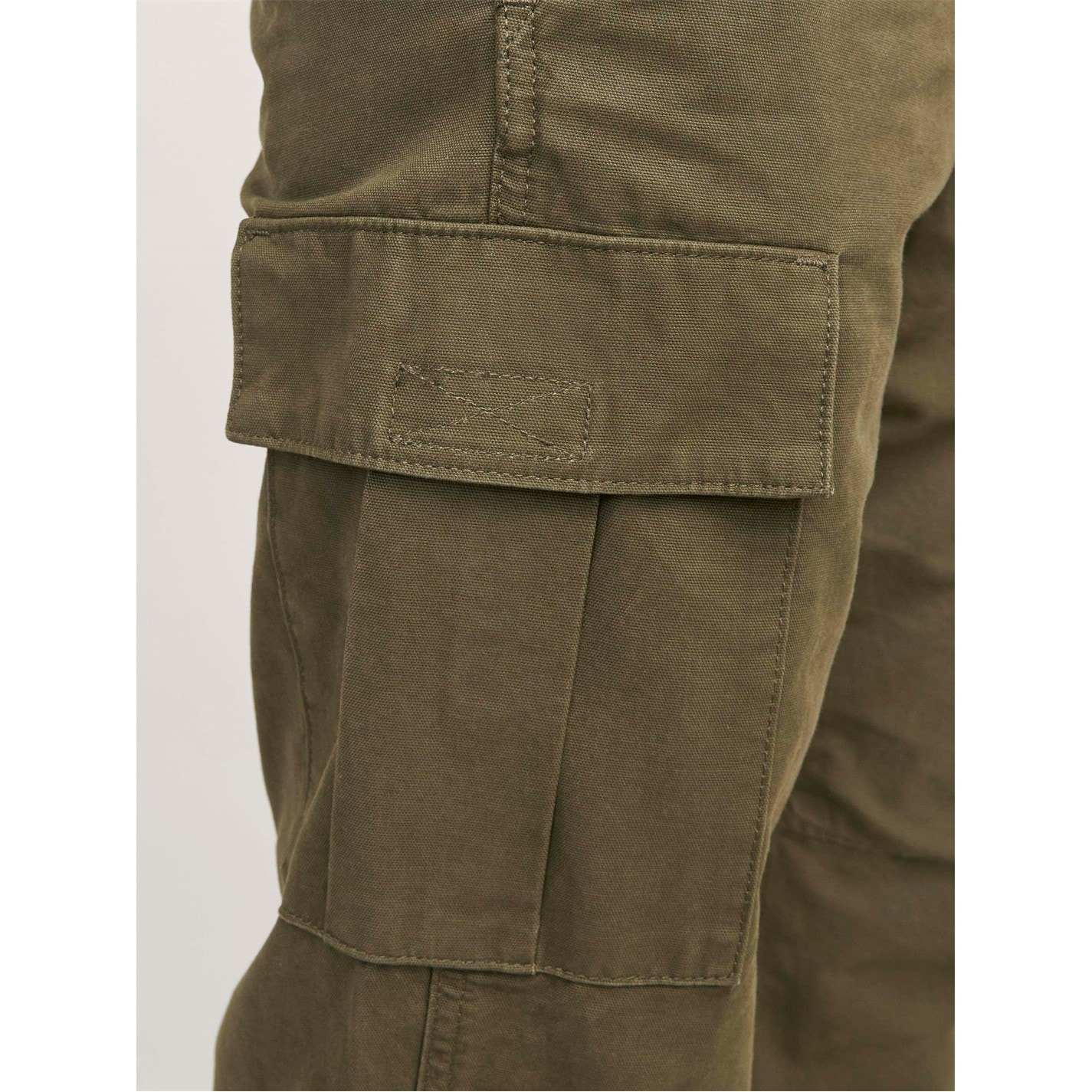 Kalhoty Jack and Jones Olive Night 8932139 Men's Kane Barkley Cargo Trousers - 5
