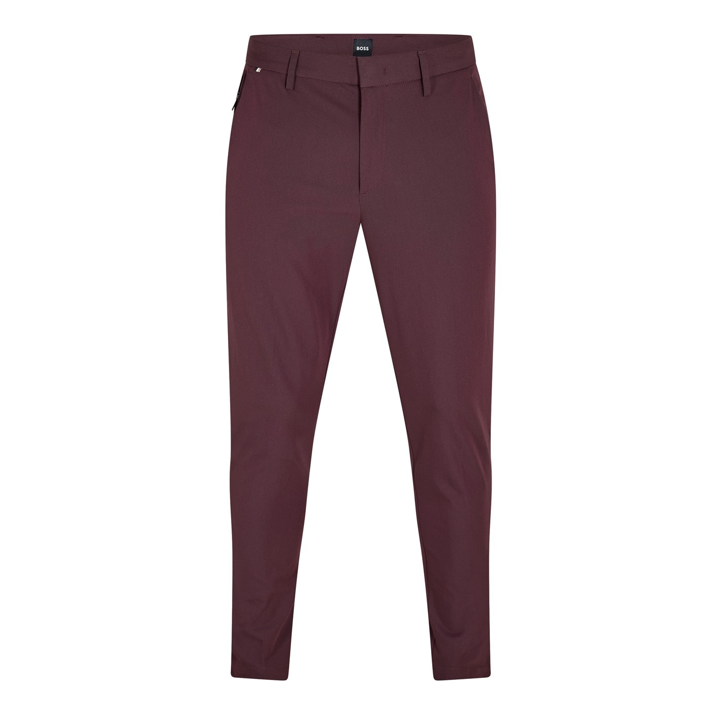 Kalhoty Boss Open Red 6888318 Men's Kaito1 T Straight Leg Trousers - 1