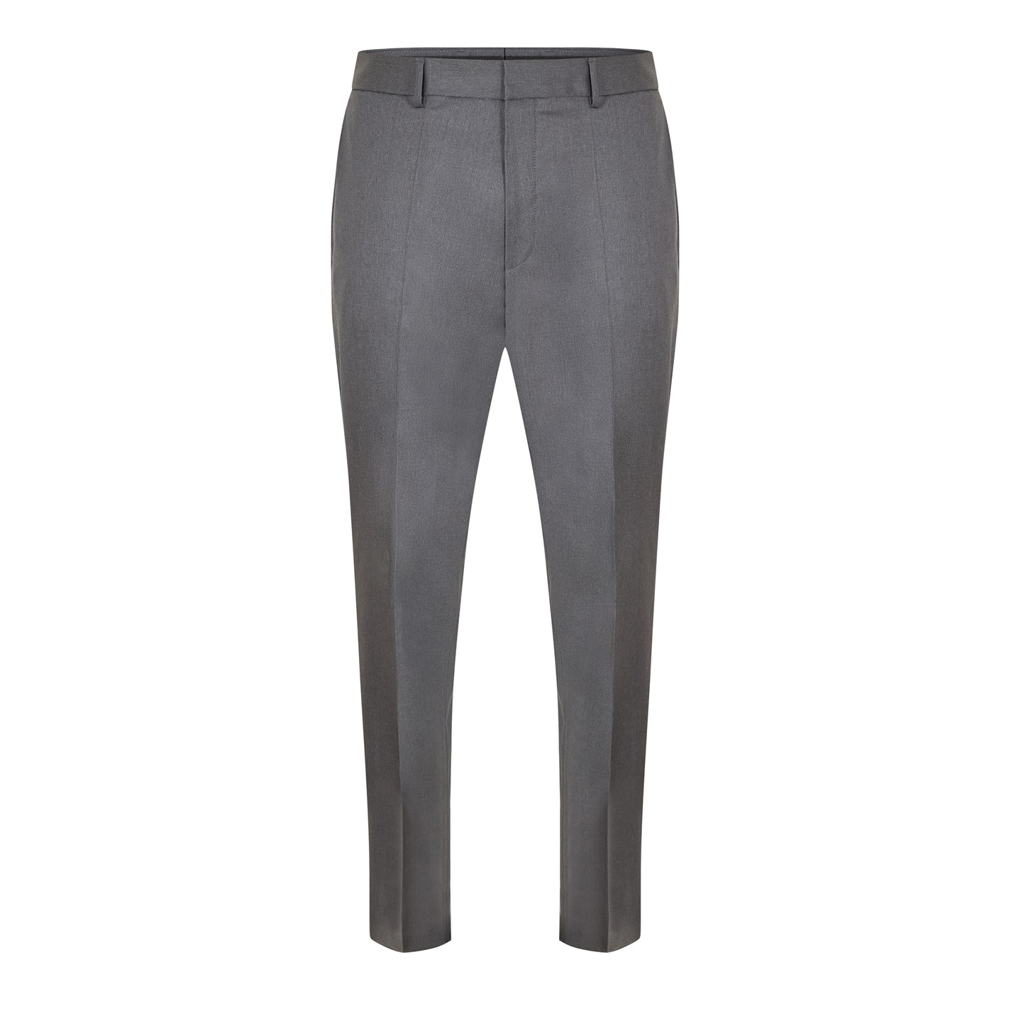 Kalhoty BOSS Dark Grey 6811469 Men's H Lenon Straight Leg Trousers - 1