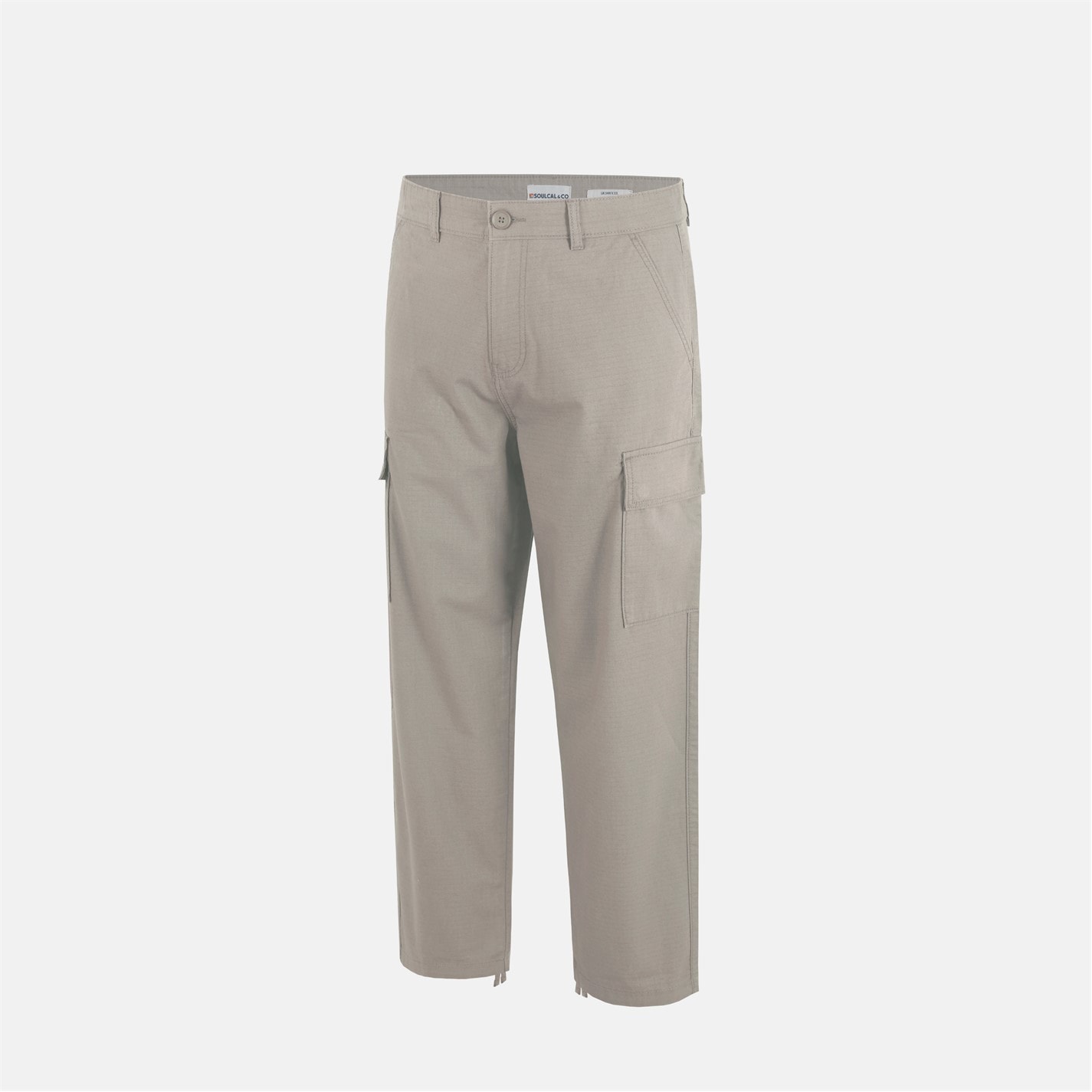 Kalhoty SoulCal Beige 1145777 Men's Soul Rip Cargo Trousers - 3