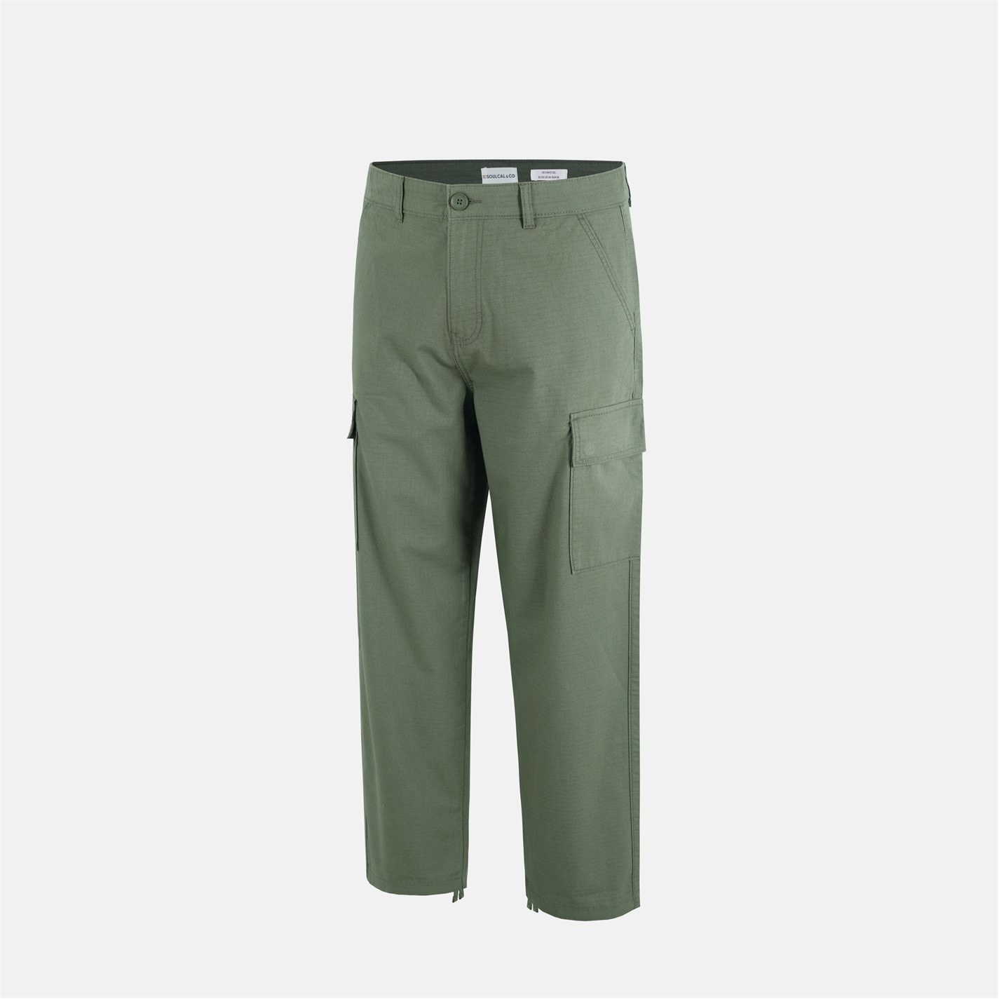 Kalhoty SoulCal Khaki 5066561 Men's Soul Rip Cargo Trousers - 3