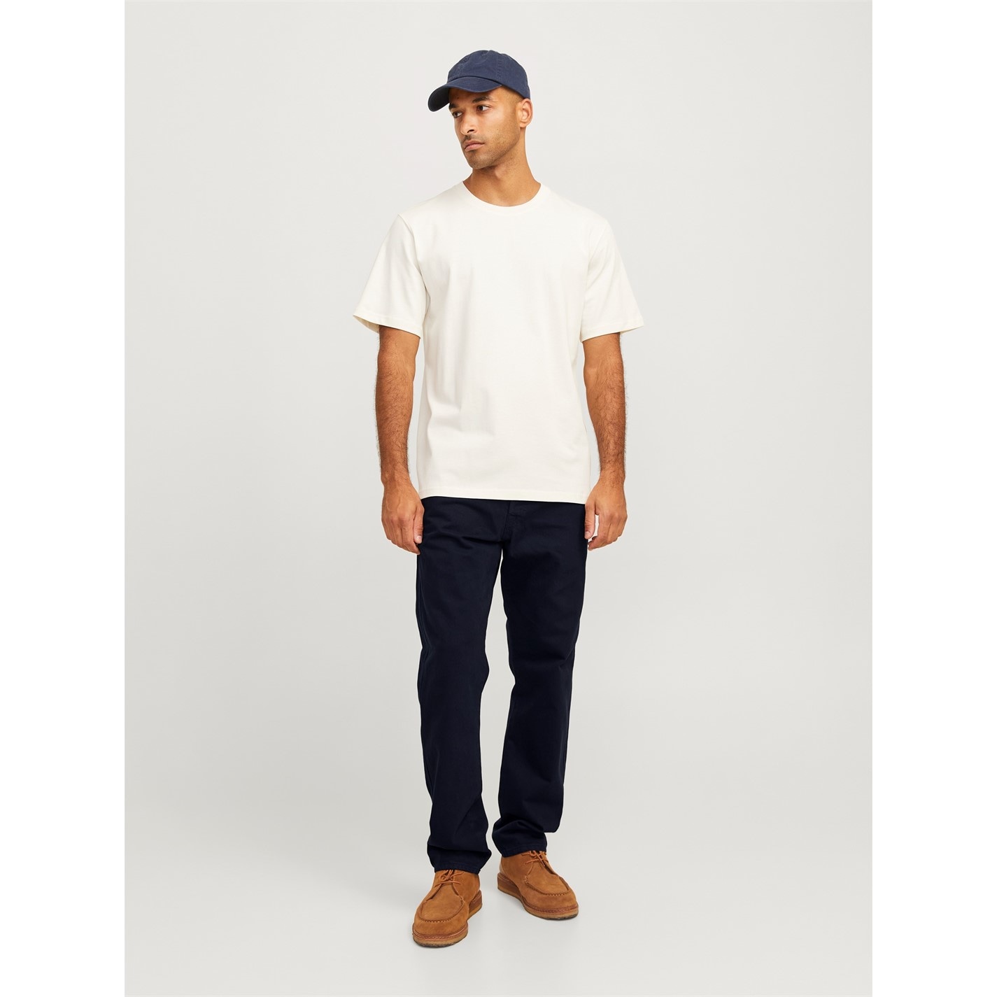 Kalhoty Jack and Jones Navy Blazer 7887995 Men's Straight Leg Trousers - 2